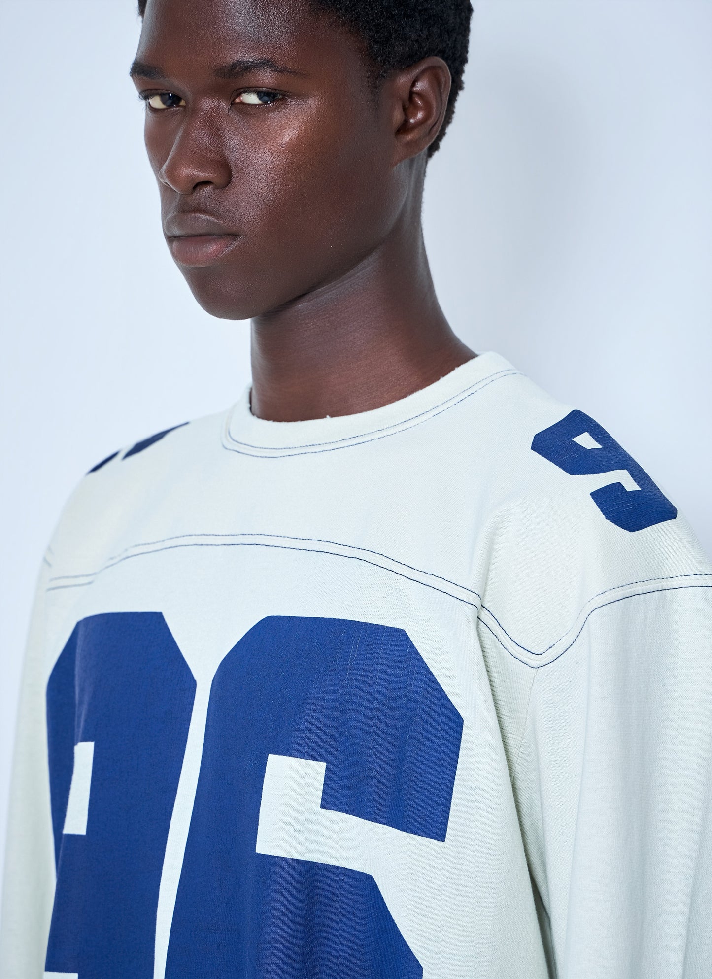 Acne Studios Men Long-Sleeve Crewneck T-Shirt ACNE STUDIOS