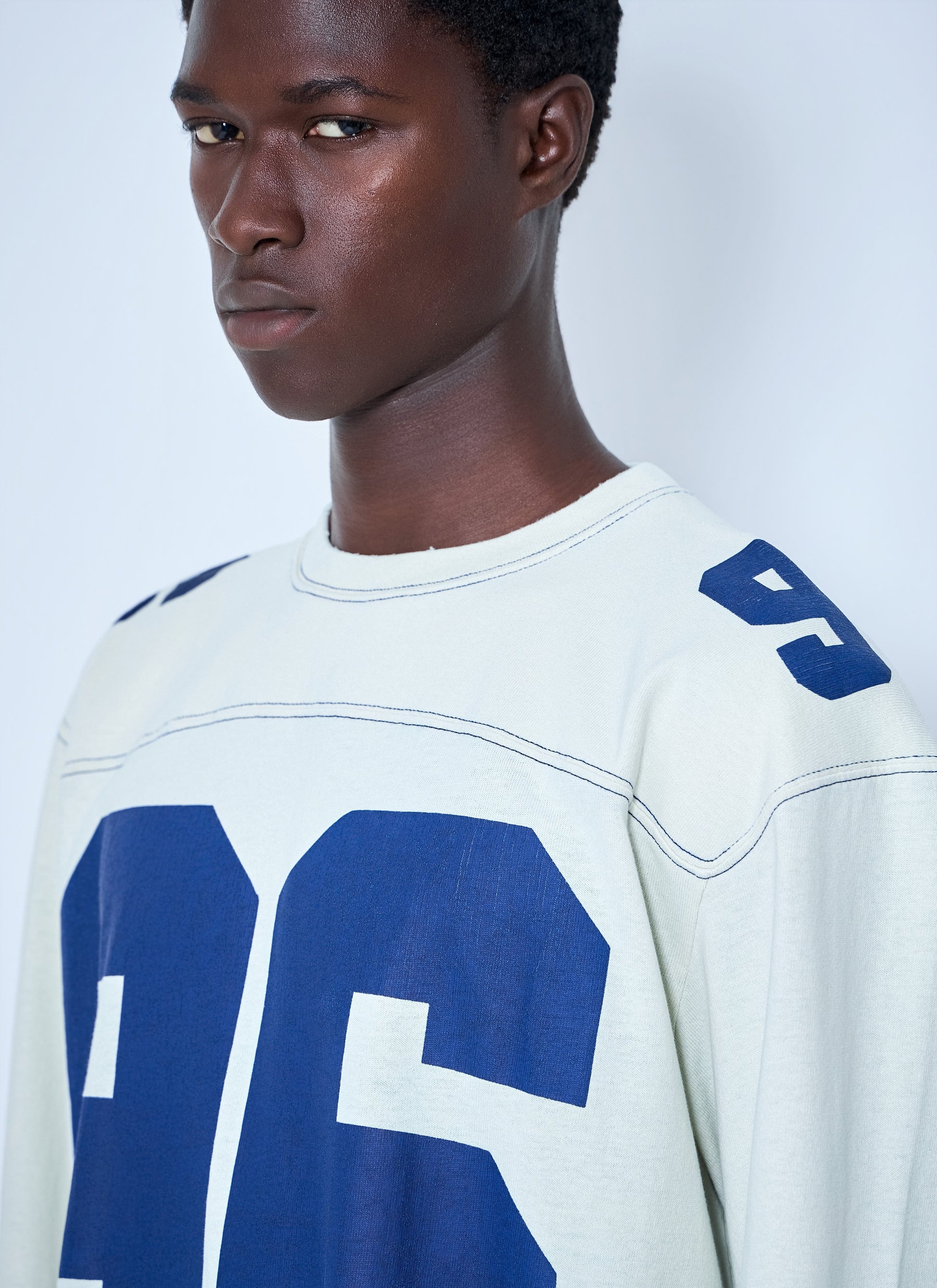 Acne Studios Men Long-Sleeve Crewneck T-Shirt ACNE STUDIOS