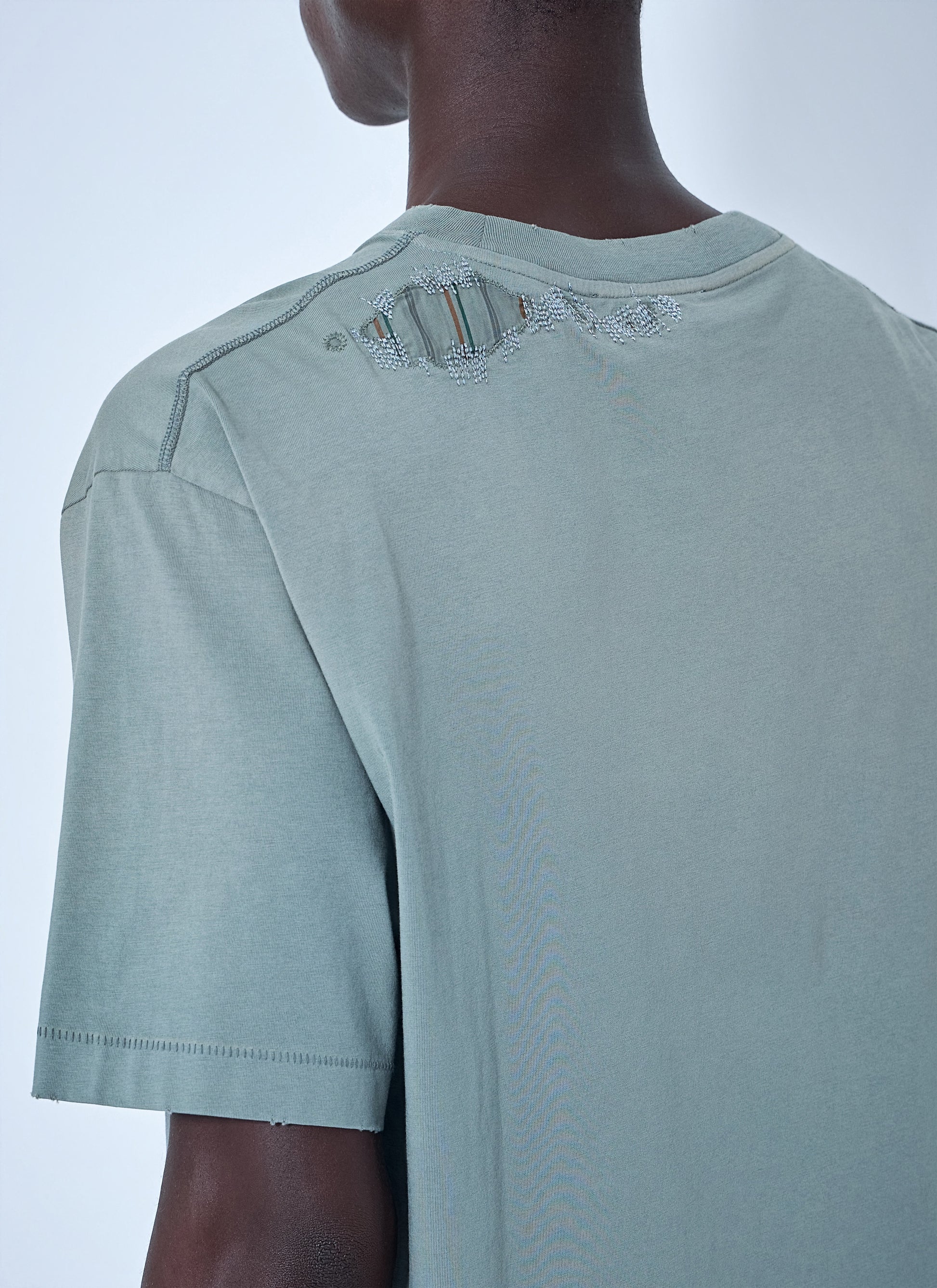 Acne Studios Men Logo Motif Cotton T-Shirt ACNE STUDIOS