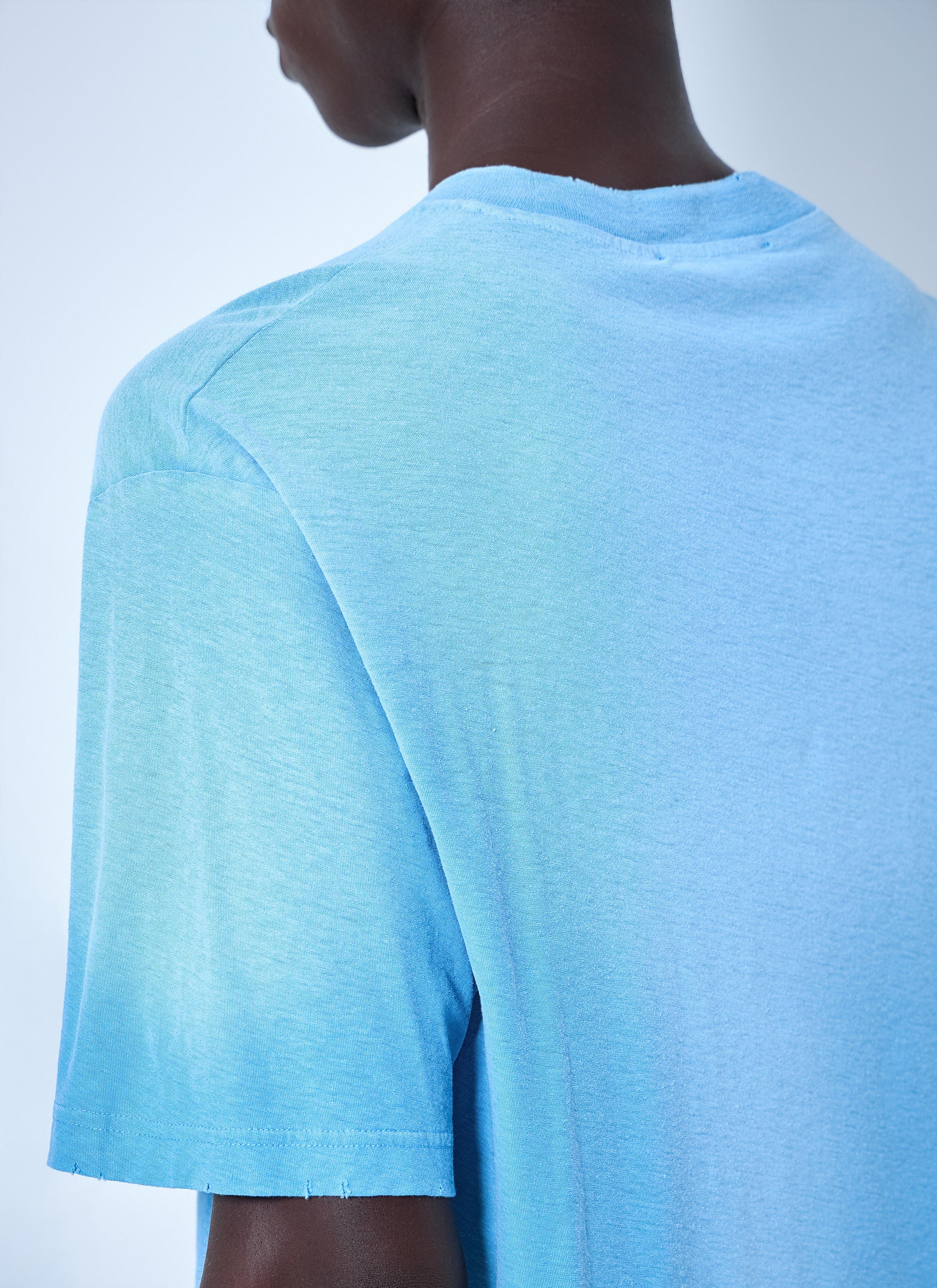 Acne Studios Men Logo Motif Cotton T-Shirt ACNE STUDIOS