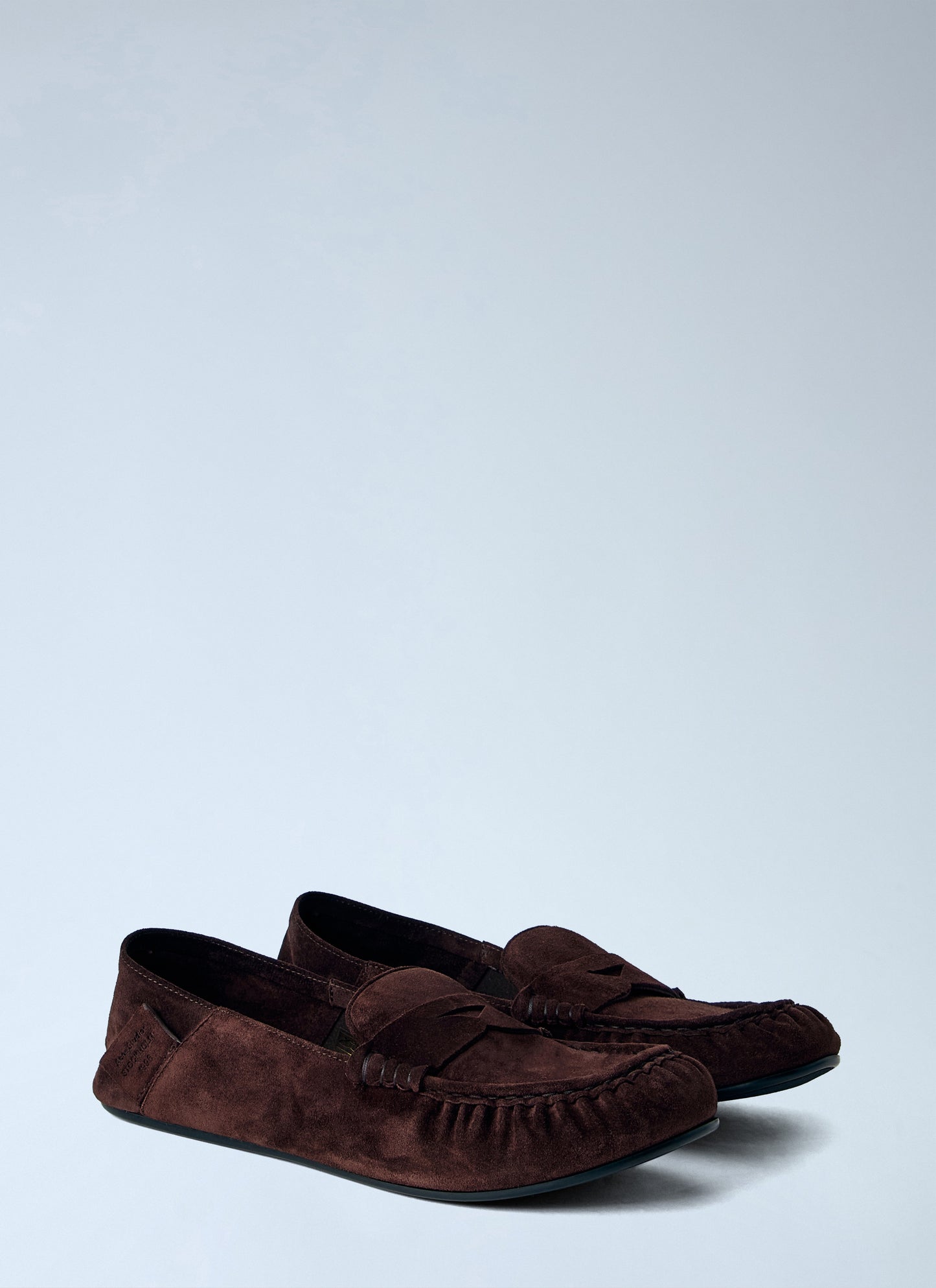 Acne Studios Men Suede Saddle Loafers ACNE STUDIOS