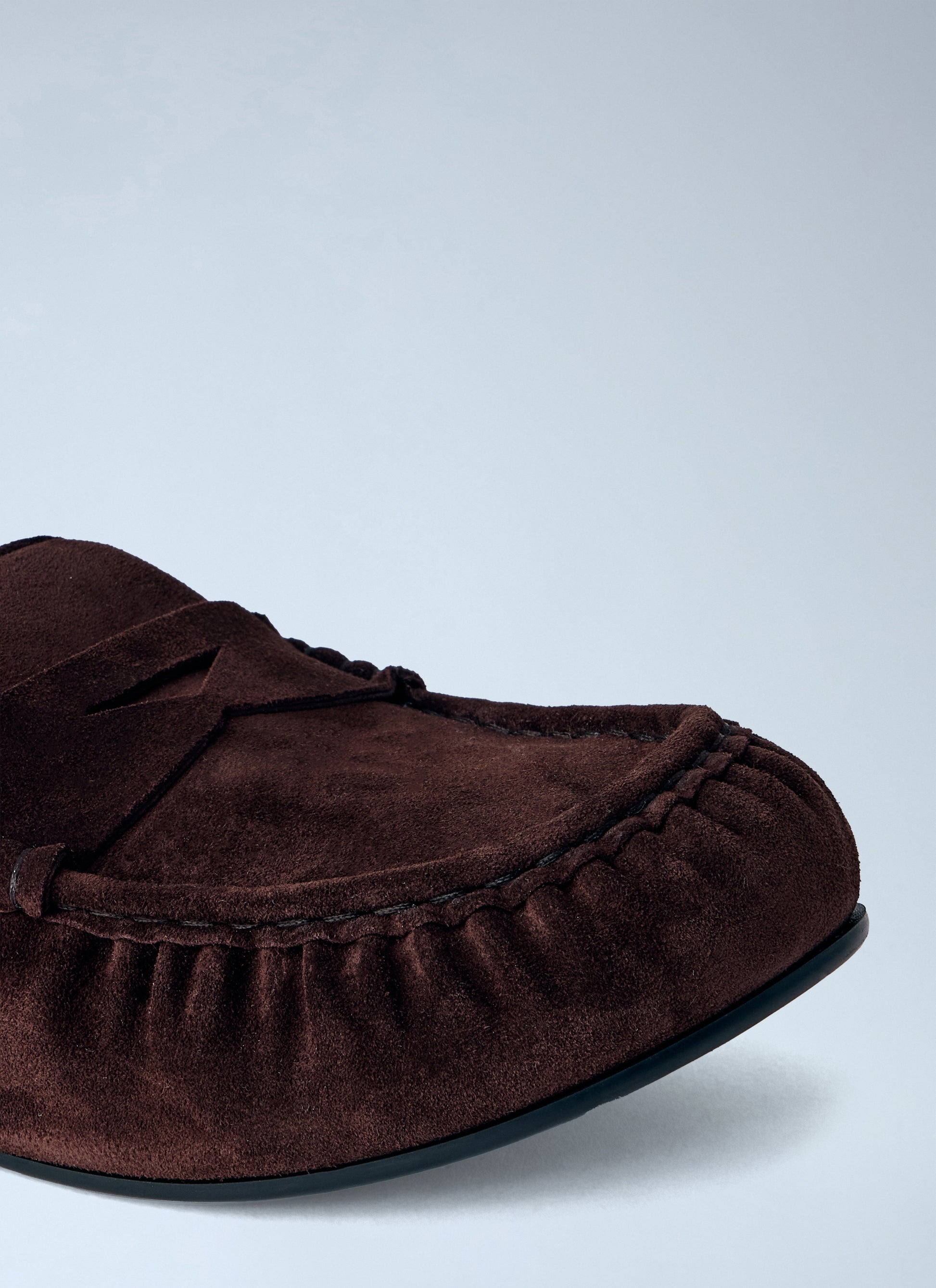 Acne Studios Men Suede Saddle Loafers ACNE STUDIOS