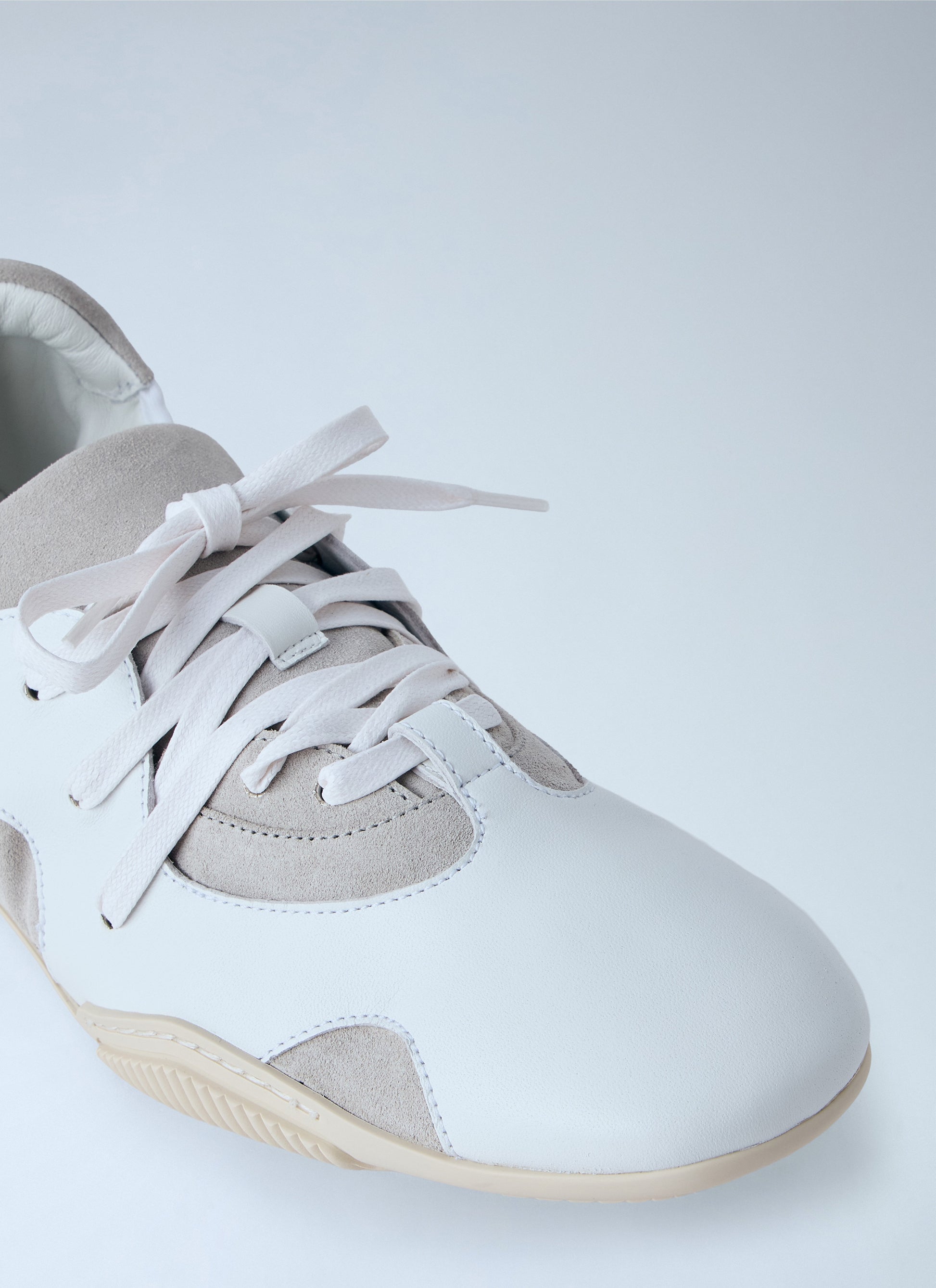 Acne Studios Men Leather Lace-Up Sneakers ACNE STUDIOS