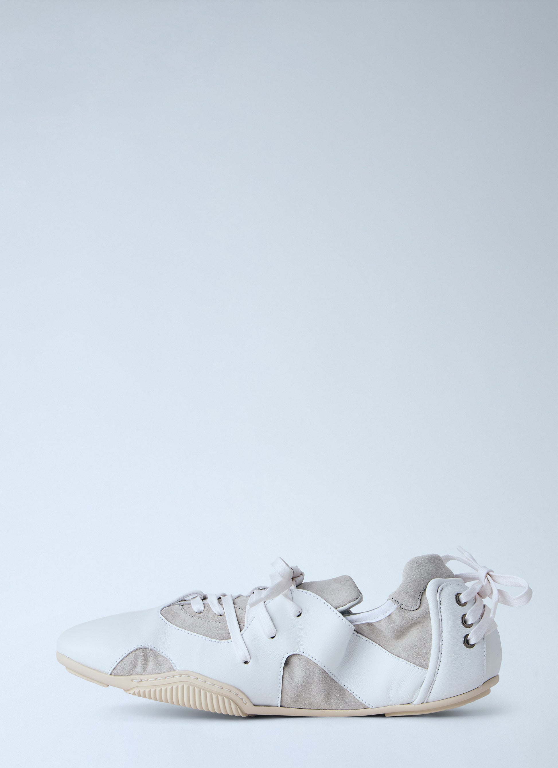 Acne Studios Men Leather Lace-Up Sneakers ACNE STUDIOS