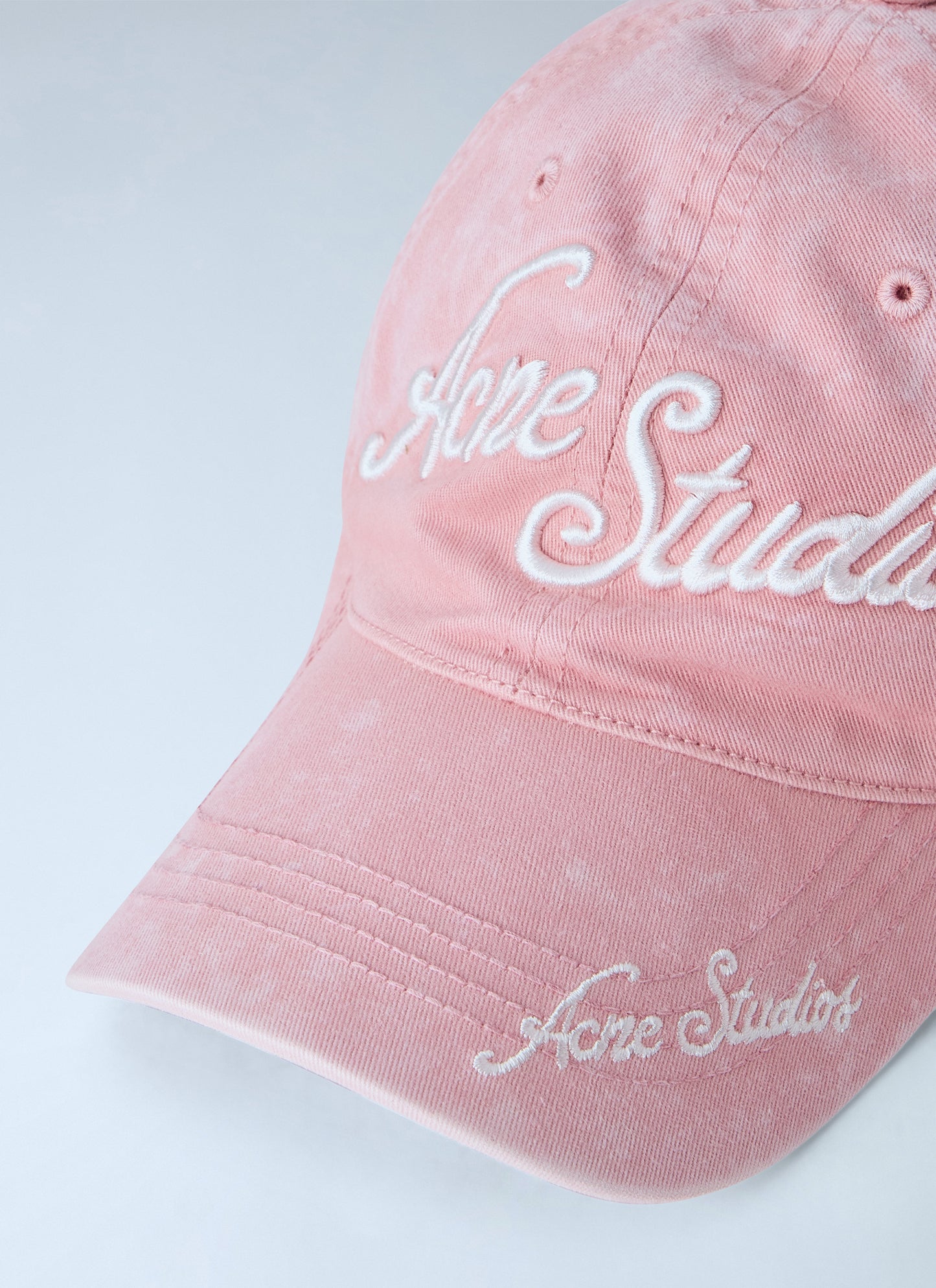 Acne Studios Men Logo-Embroidered Baseball Cap ACNE STUDIOS