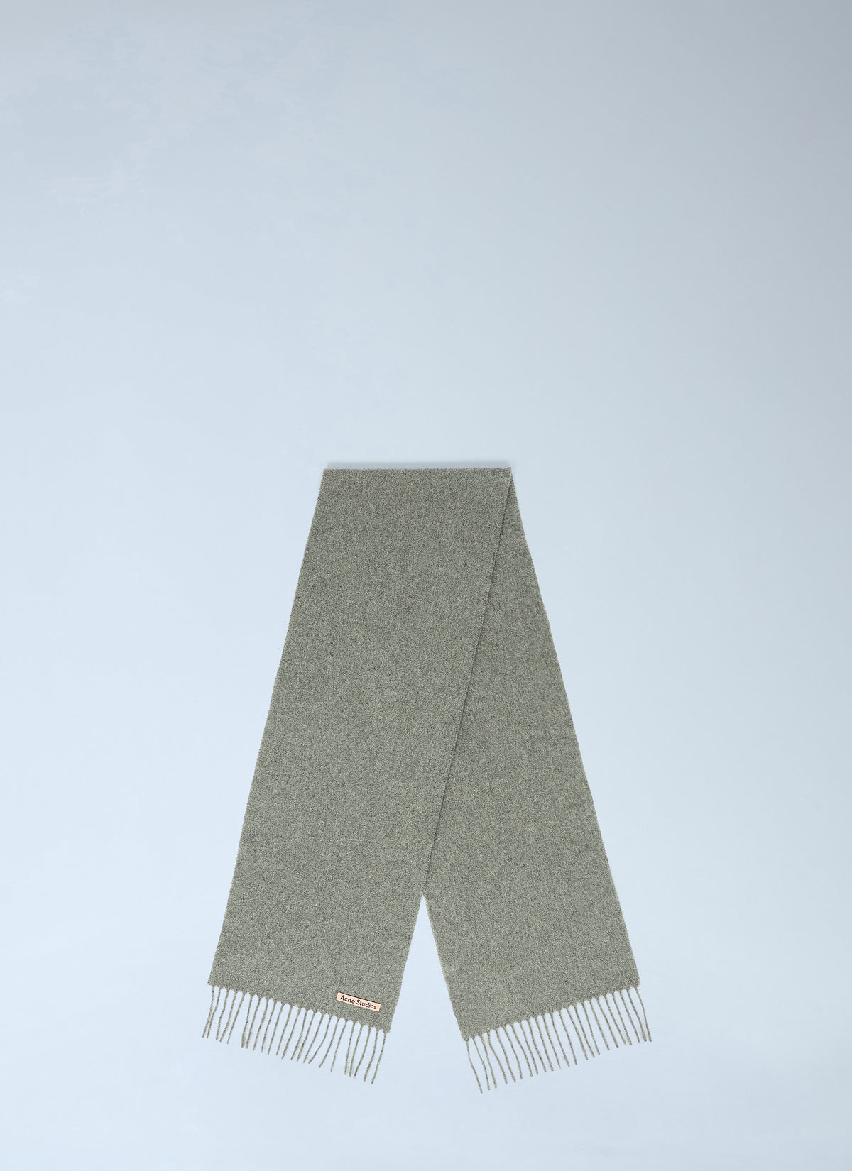 Acne Studios Women Skinny Fringe Wool Scarf ACNE STUDIOS