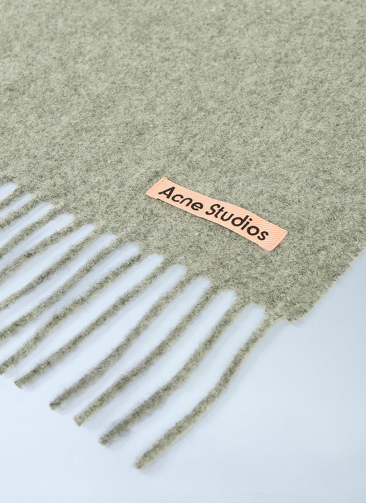 Acne Studios Women Skinny Fringe Wool Scarf ACNE STUDIOS