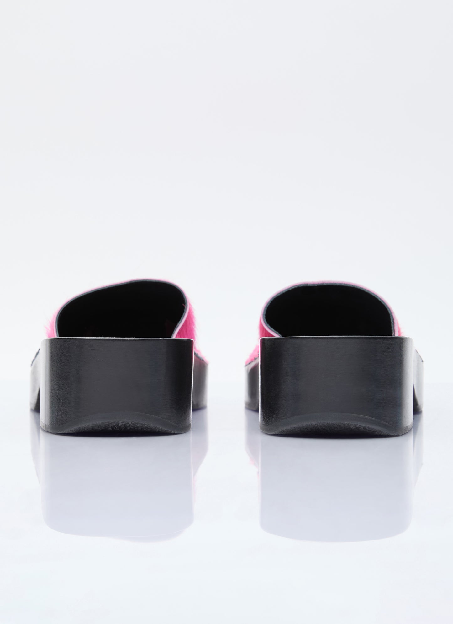 Acne Studios Women Hairy Wood Clogs ACNE STUDIOS