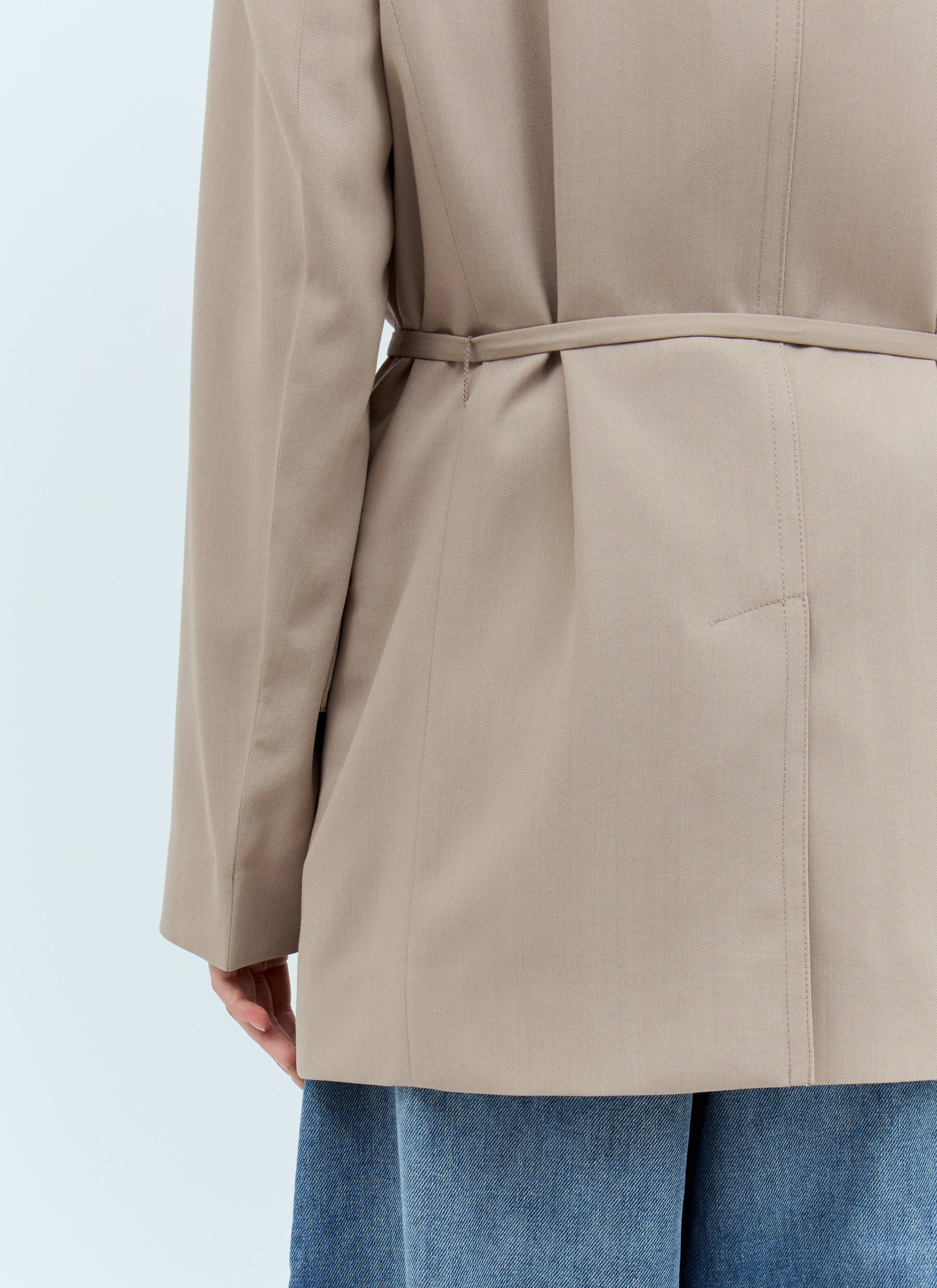 Acne Studios Women Peak Lapels Belted Blazer ACNE STUDIOS