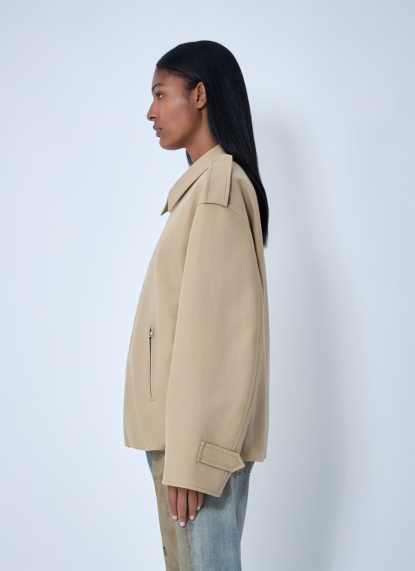 Acne Studios Women Cotton Satin Jacket ACNE STUDIOS