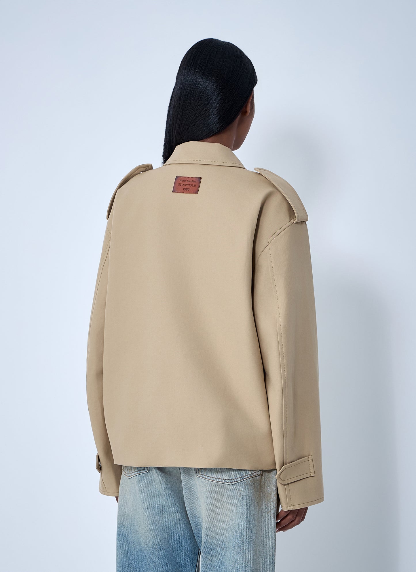 Acne Studios Women Cotton Satin Jacket ACNE STUDIOS