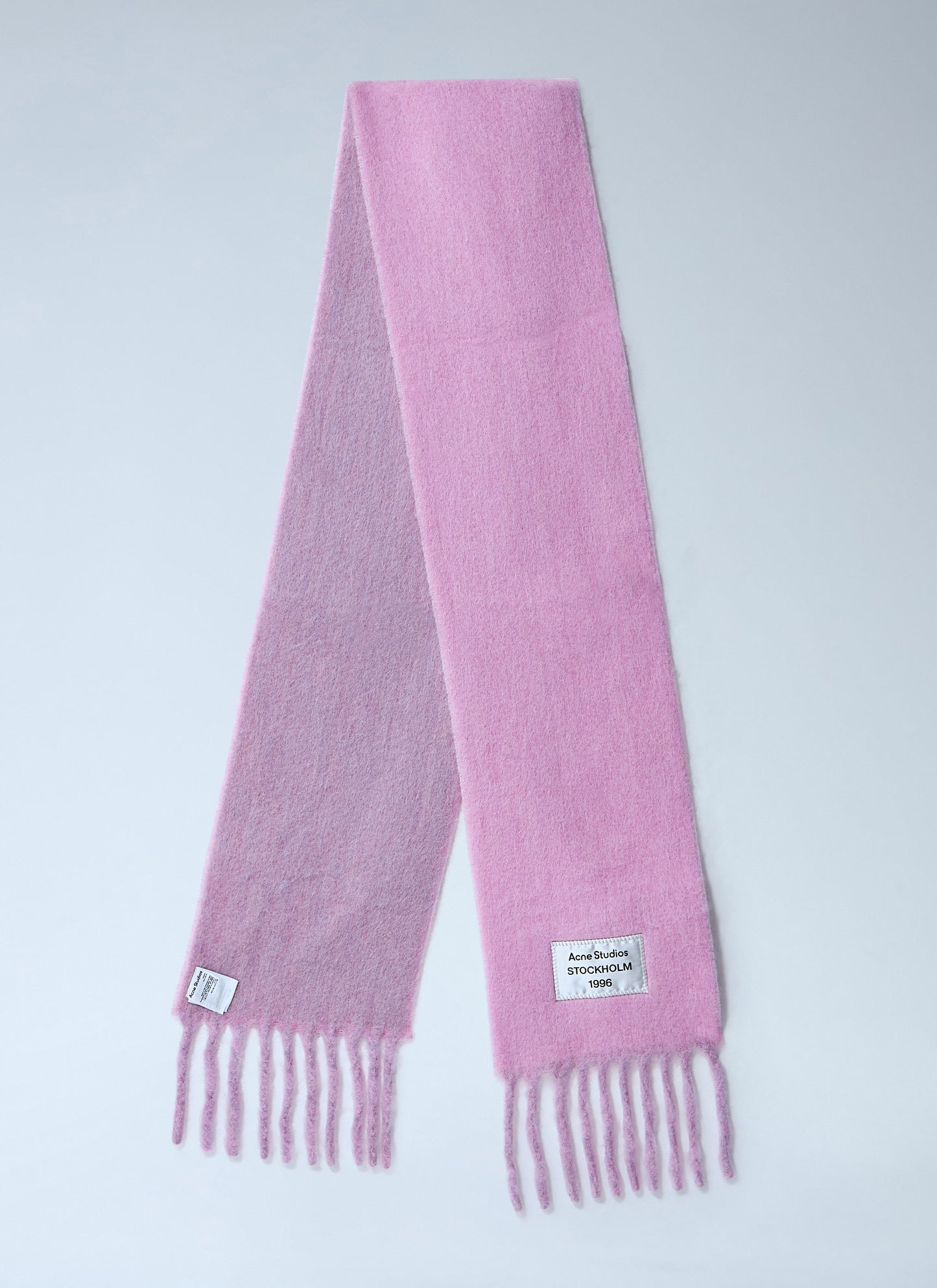 Acne Studios Women Fringed Wool-Blend Scarf ACNE STUDIOS