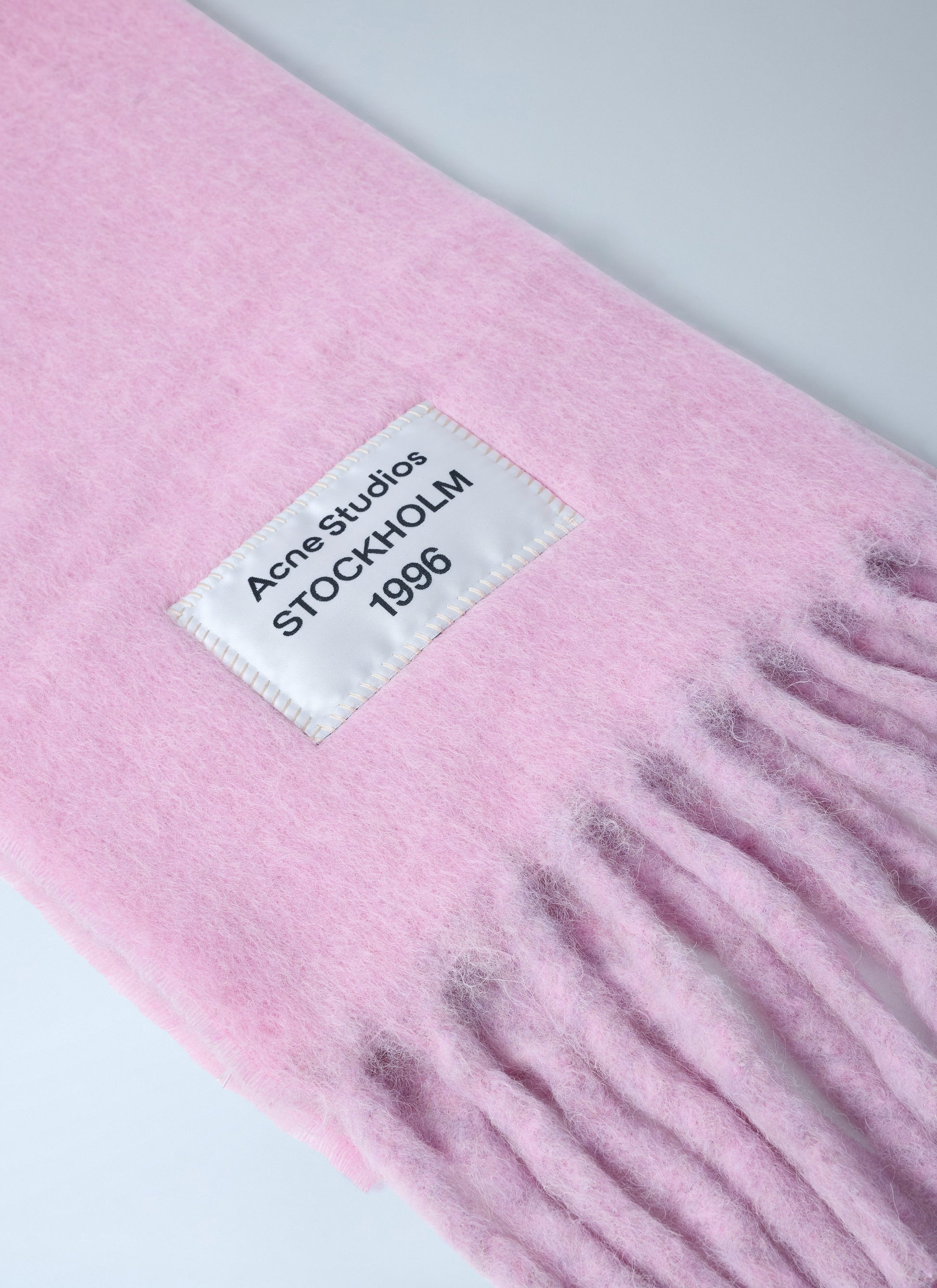 Acne Studios Women Fringed Wool-Blend Scarf ACNE STUDIOS