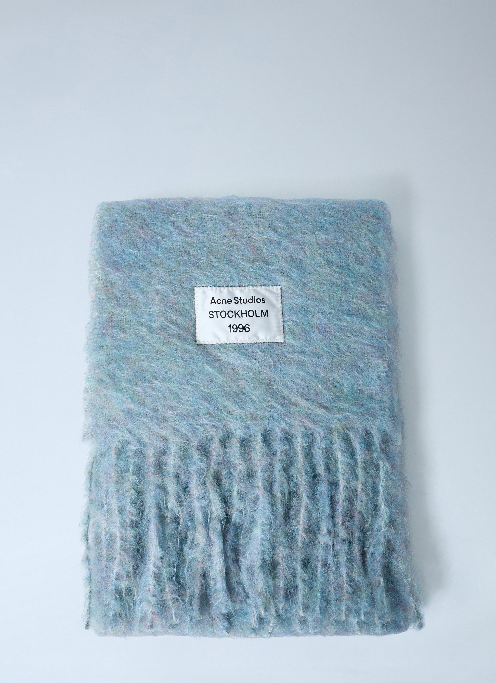 Acne Studios Women Fringed Wool-Blend Scarf ACNE STUDIOS