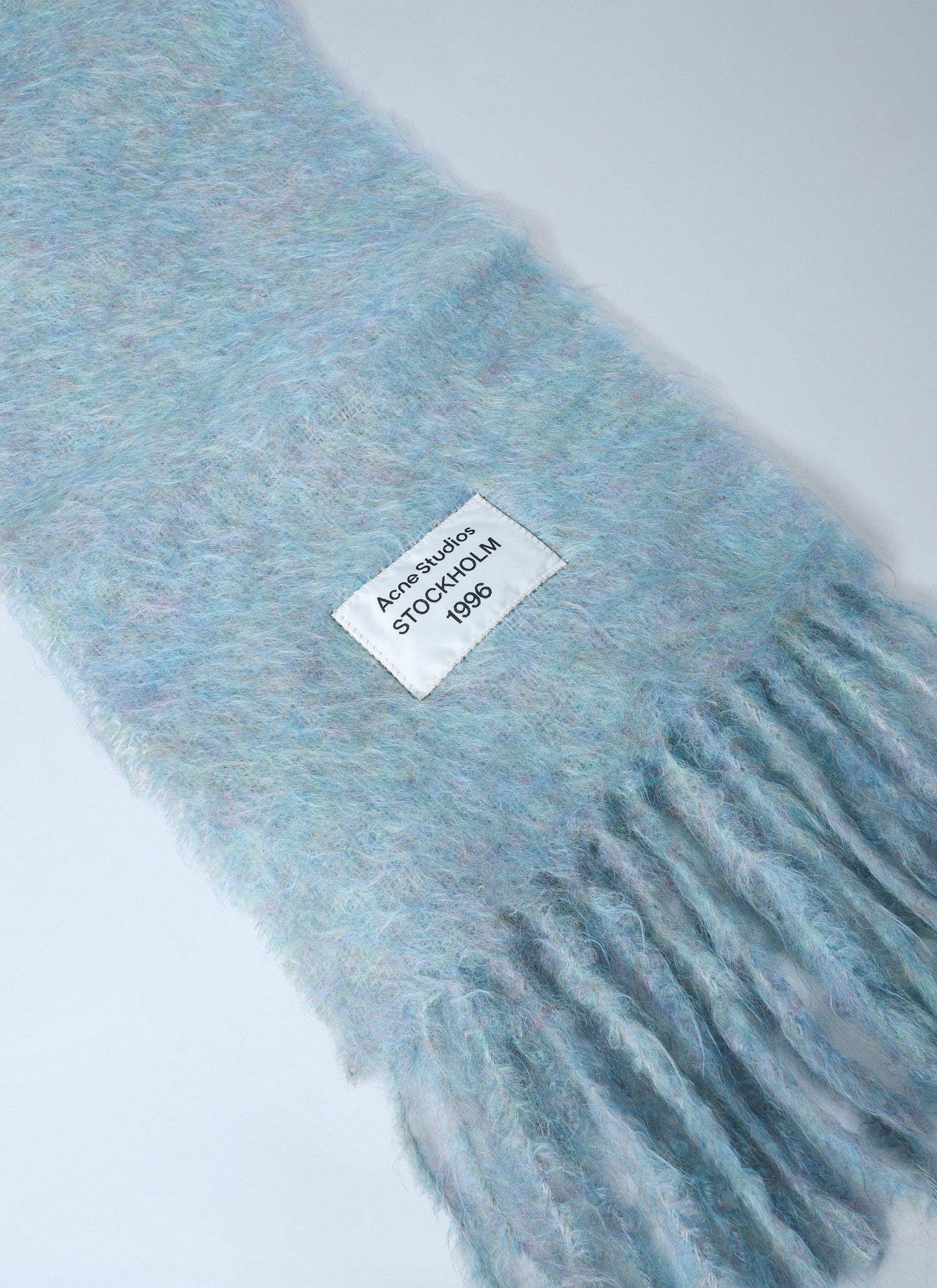 Acne Studios Women Fringed Wool-Blend Scarf ACNE STUDIOS