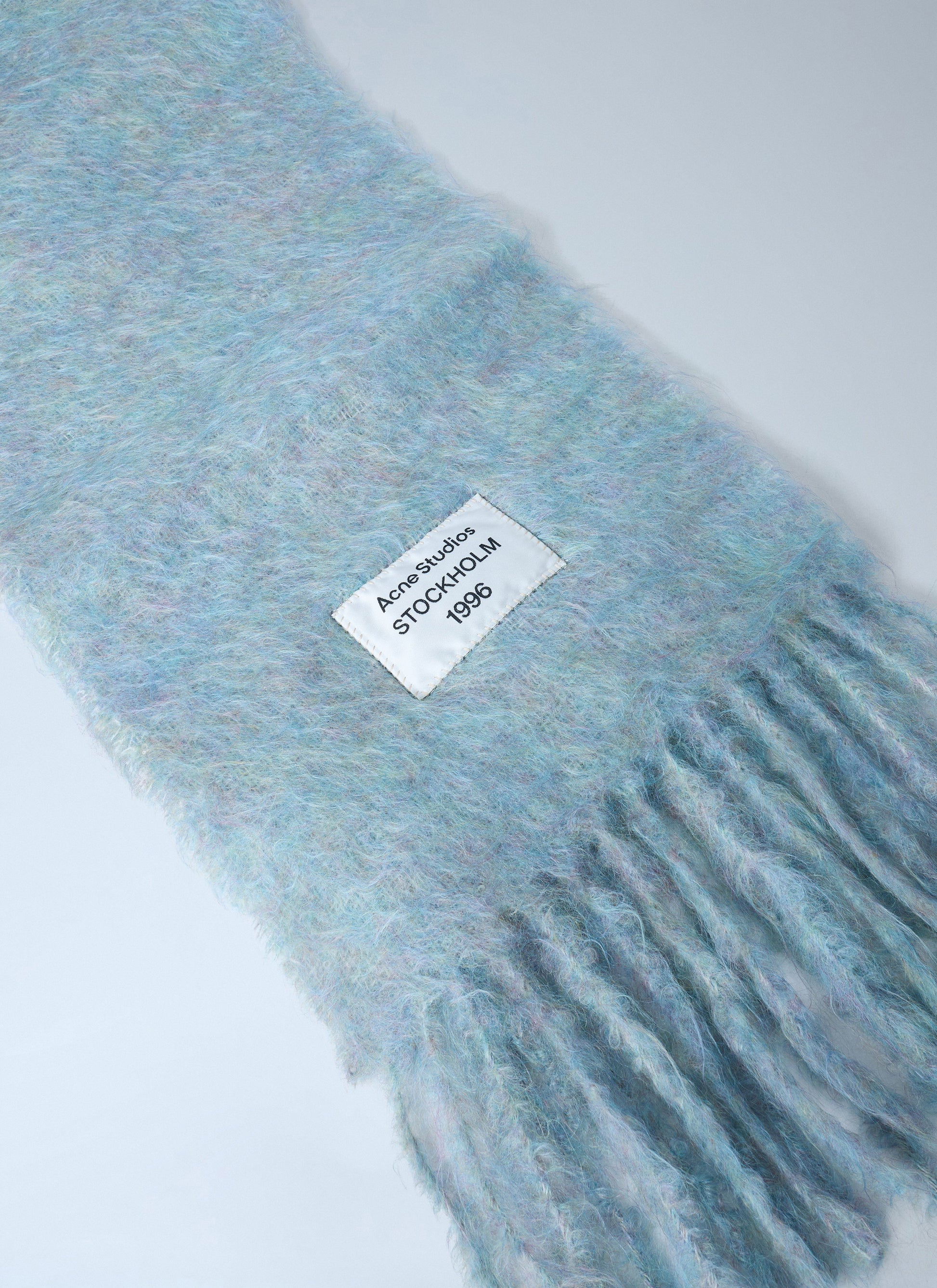 Acne Studios Women Fringed Wool-Blend Scarf ACNE STUDIOS