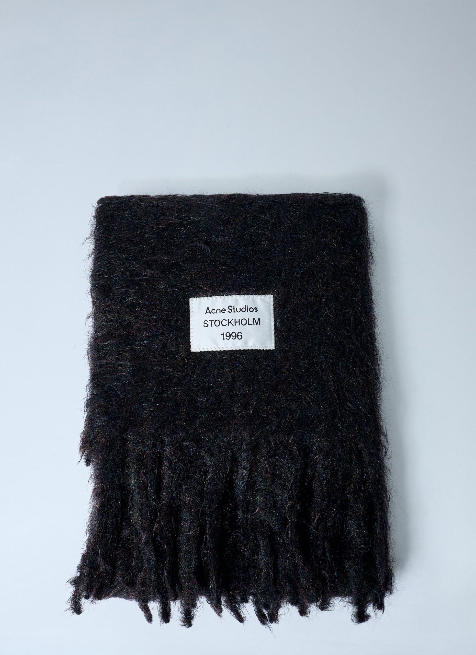 Acne Studios Women Fringed Wool-Blend Scarf ACNE STUDIOS