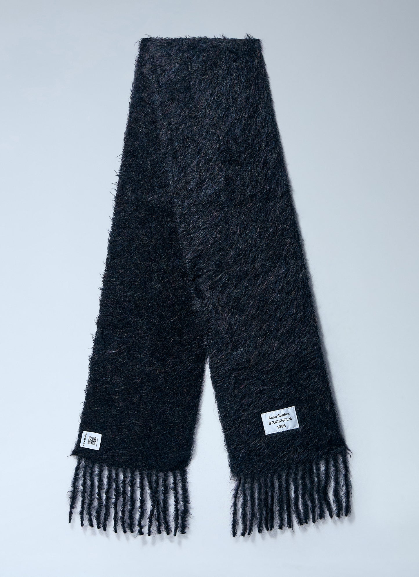 Acne Studios Women Fringed Wool-Blend Scarf ACNE STUDIOS