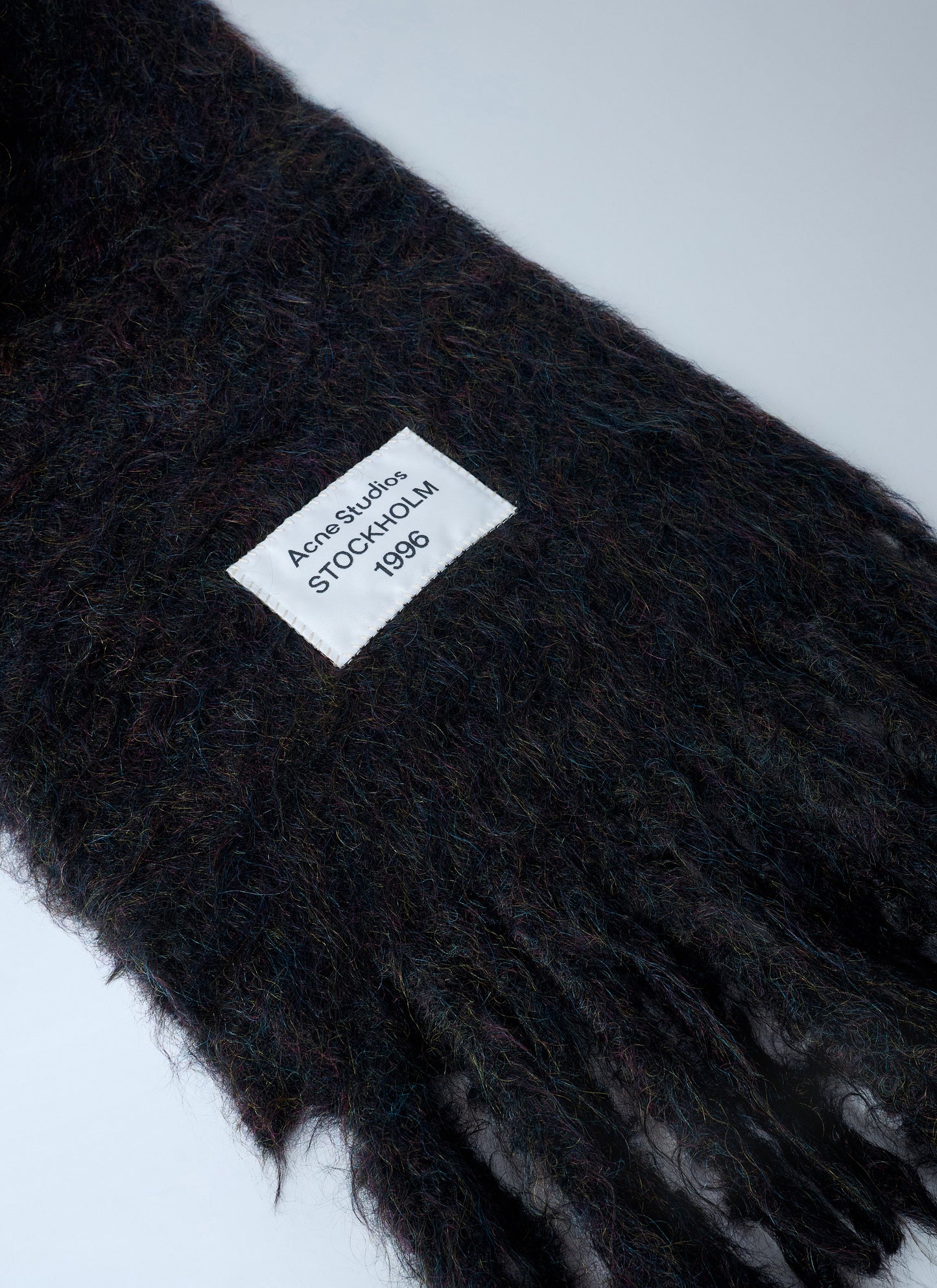 Acne Studios Women Fringed Wool-Blend Scarf ACNE STUDIOS