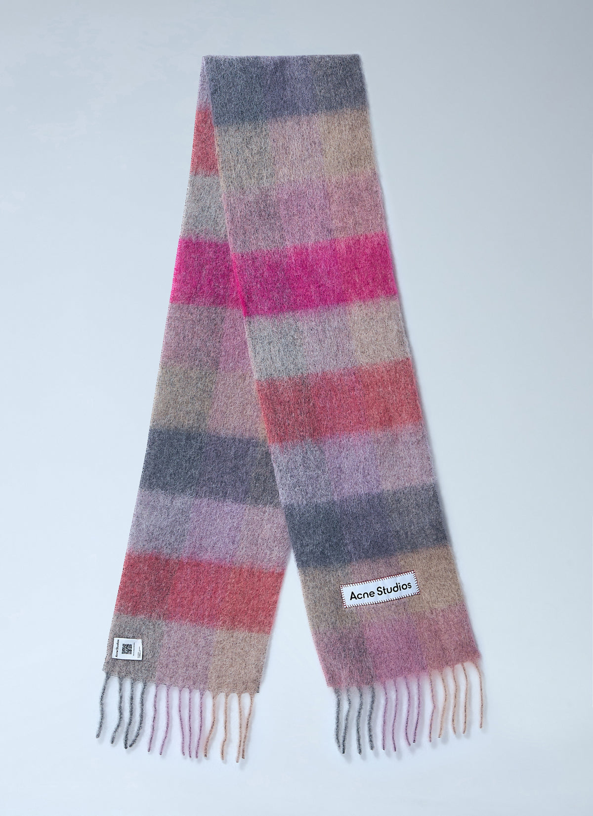 Acne Studios Women Logo Patch Check Scarf ACNE STUDIOS