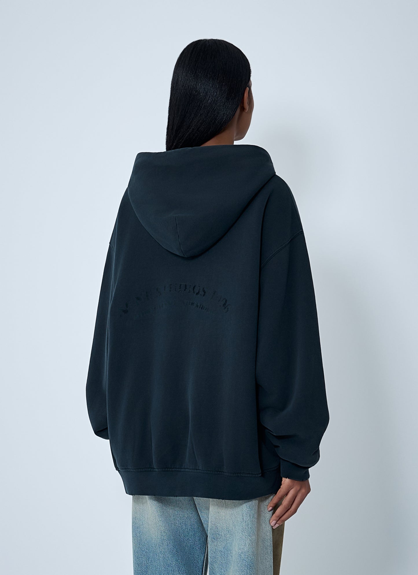 Acne Studios Women Zip-Up Hooded Sweatshirt ACNE STUDIOS