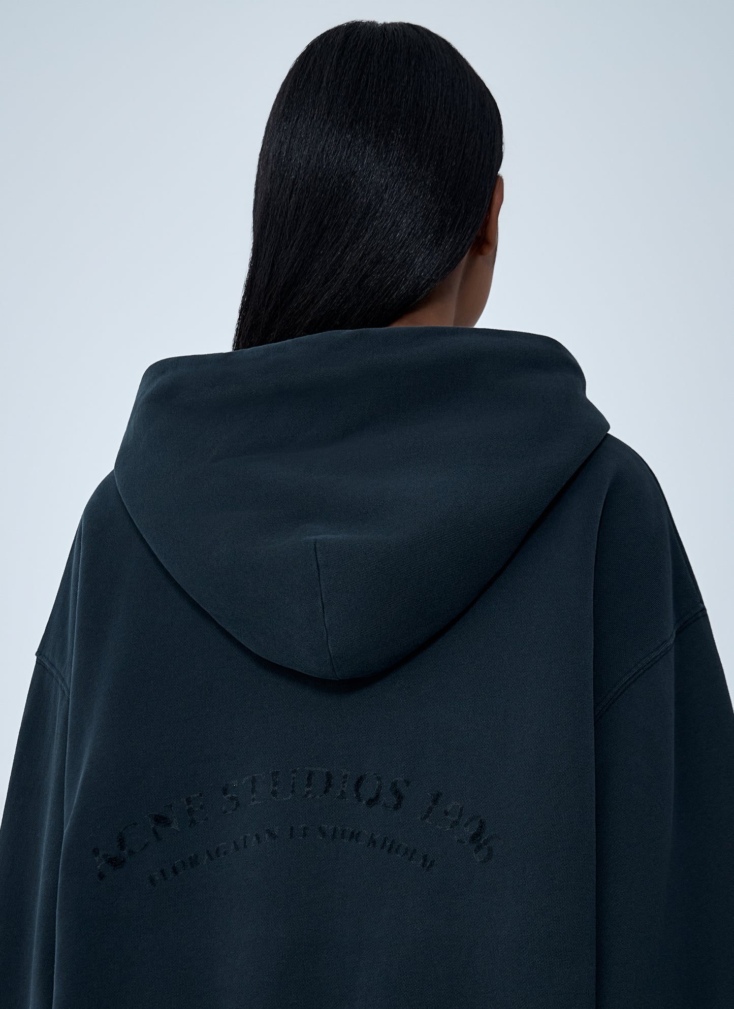 Acne Studios Women Zip-Up Hooded Sweatshirt ACNE STUDIOS