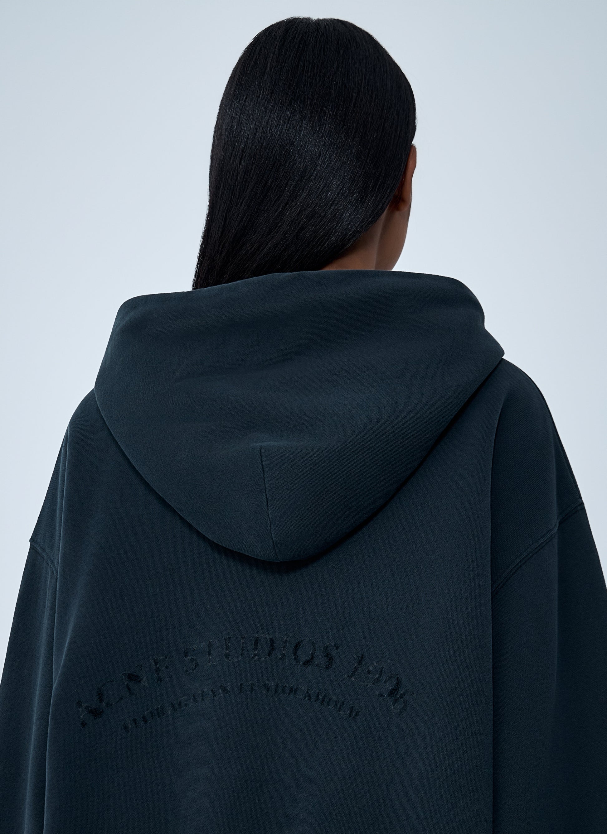 Acne Studios Women Zip-Up Hooded Sweatshirt ACNE STUDIOS