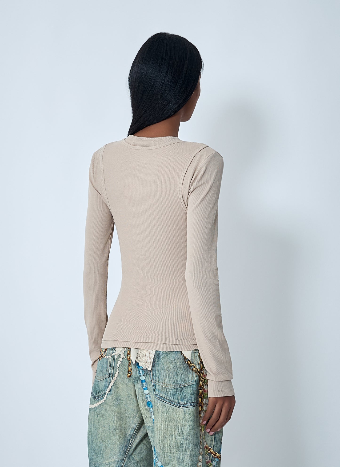 Acne Studios Women Logo Motif T-Shirt ACNE STUDIOS