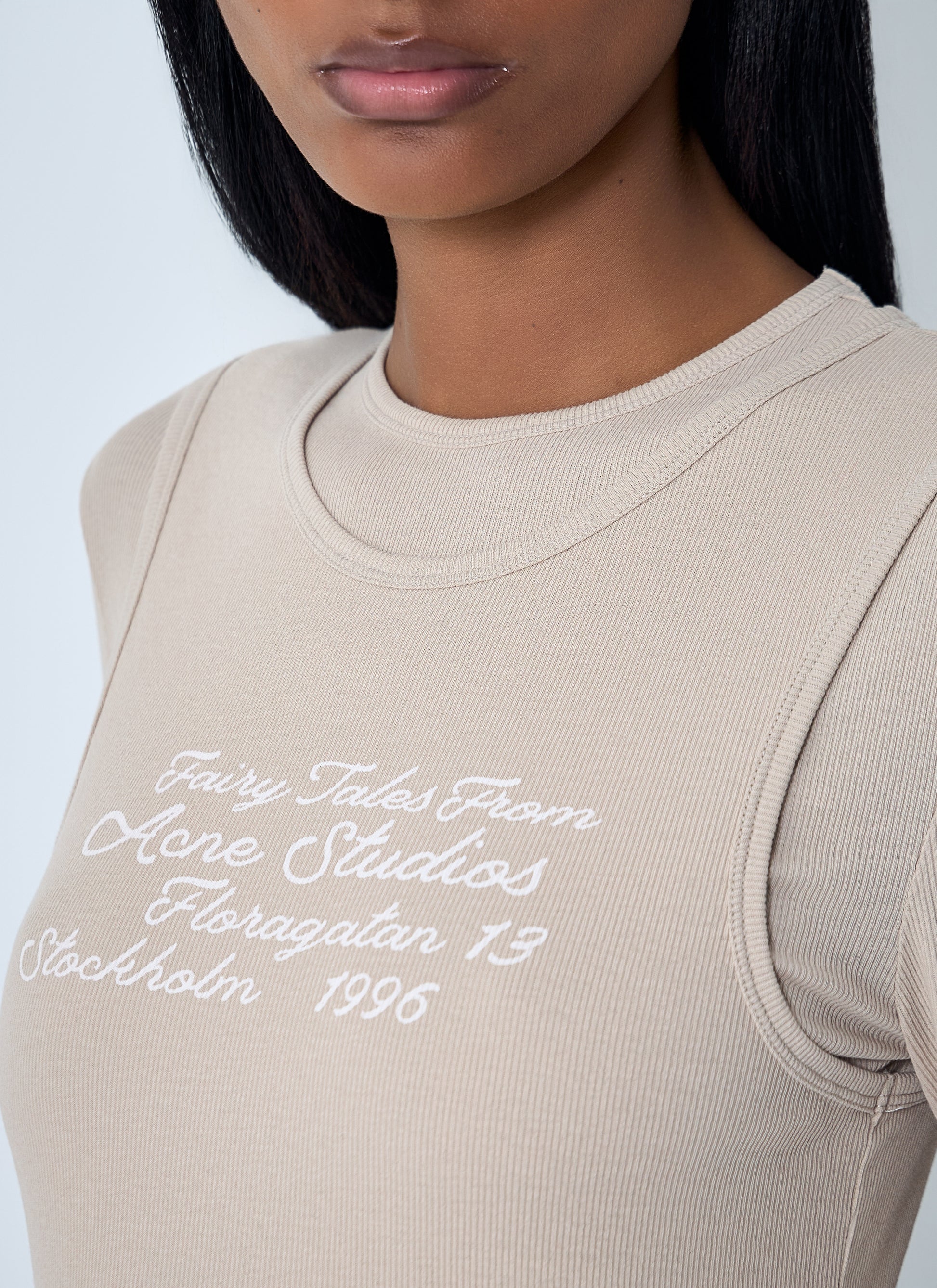 Acne Studios Women Logo Motif T-Shirt ACNE STUDIOS