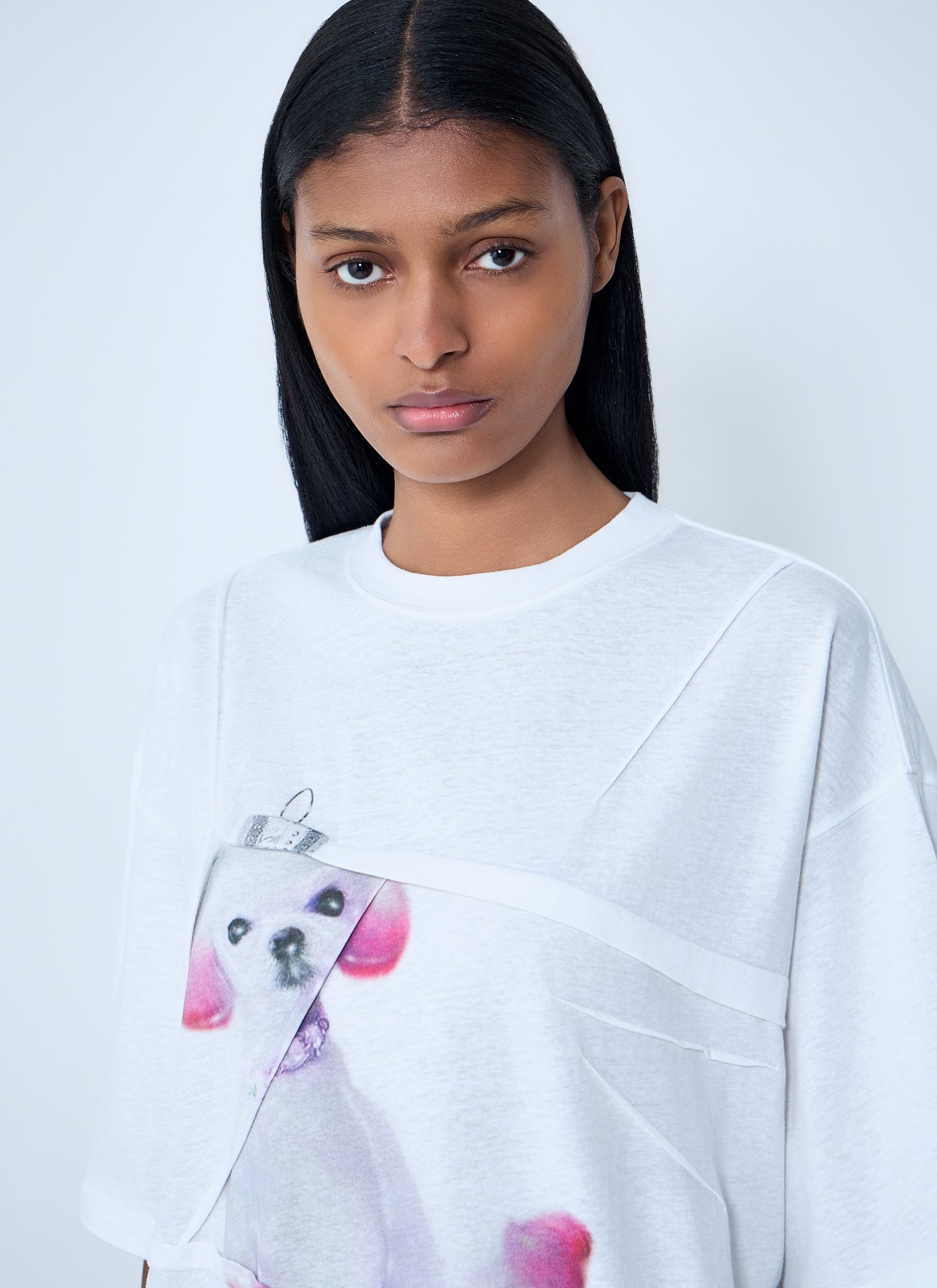 Acne Studios Women Logo Motif T-Shirt ACNE STUDIOS