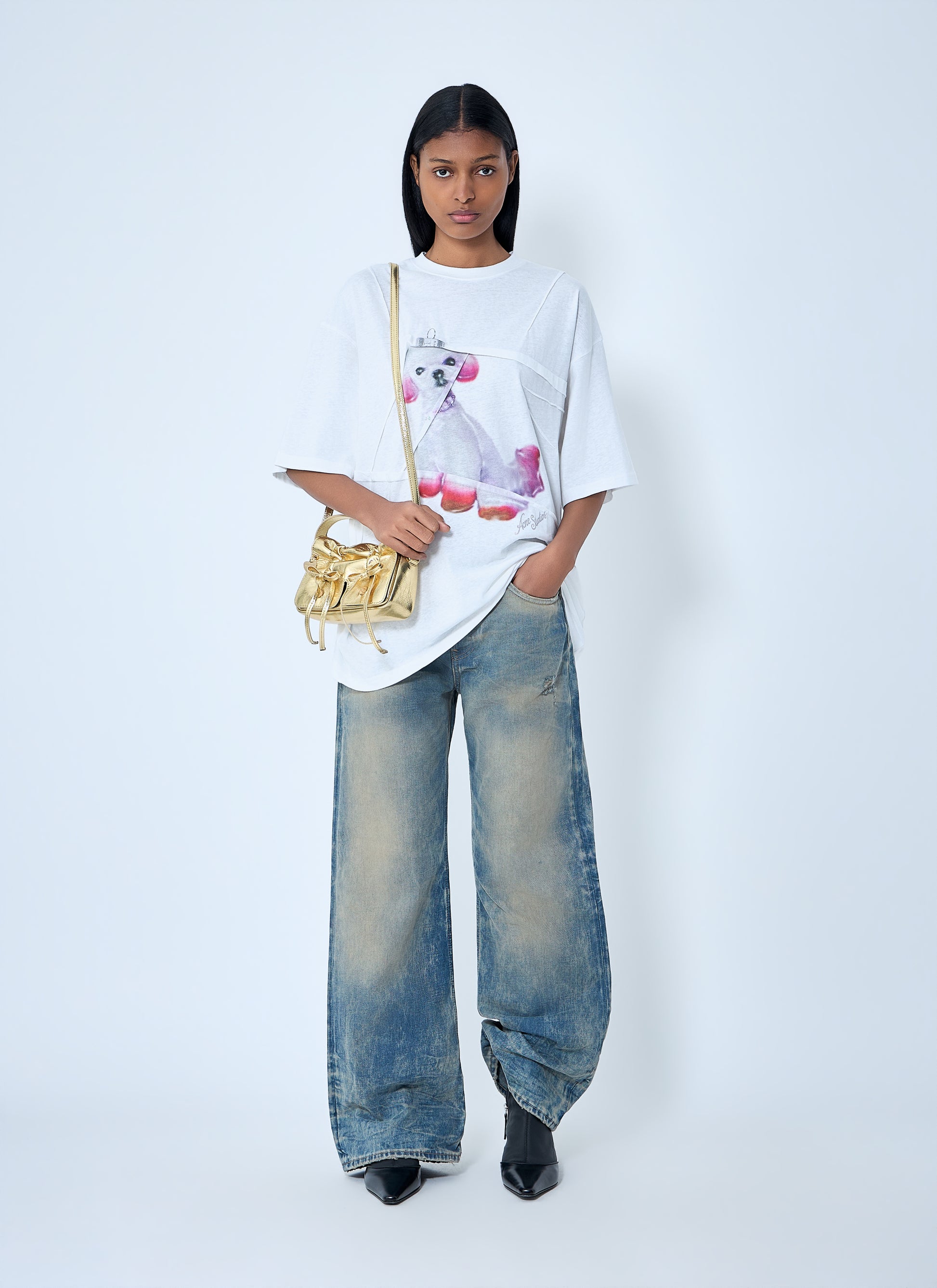 Acne Studios Women 2021F Five-Pocket Jeans ACNE STUDIOS
