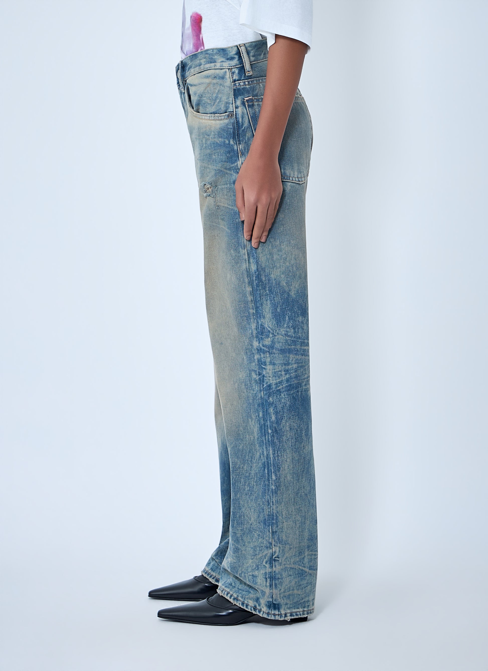 Acne Studios Women 2021F Five-Pocket Jeans ACNE STUDIOS