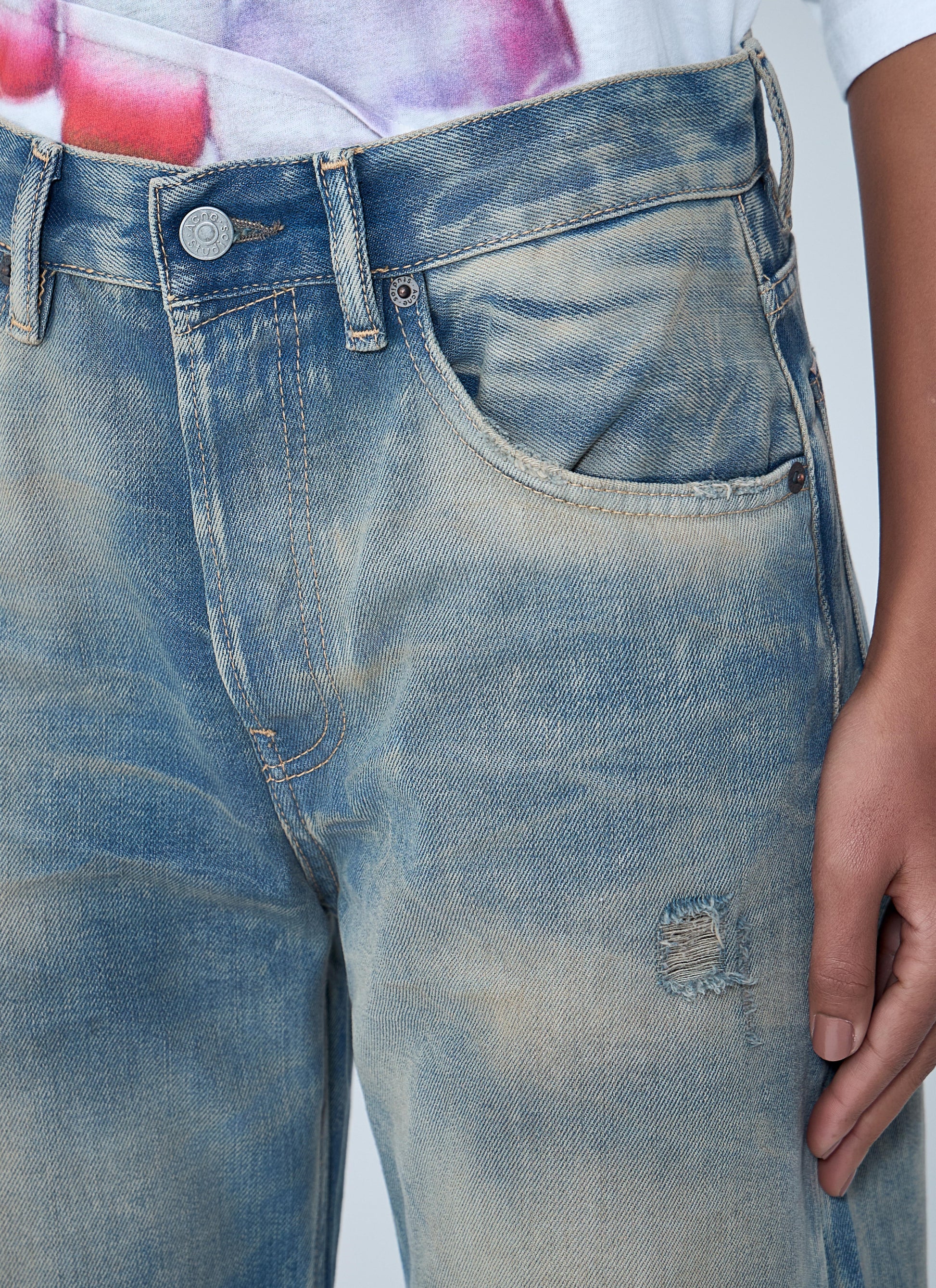 Acne Studios Women 2021F Five-Pocket Jeans ACNE STUDIOS