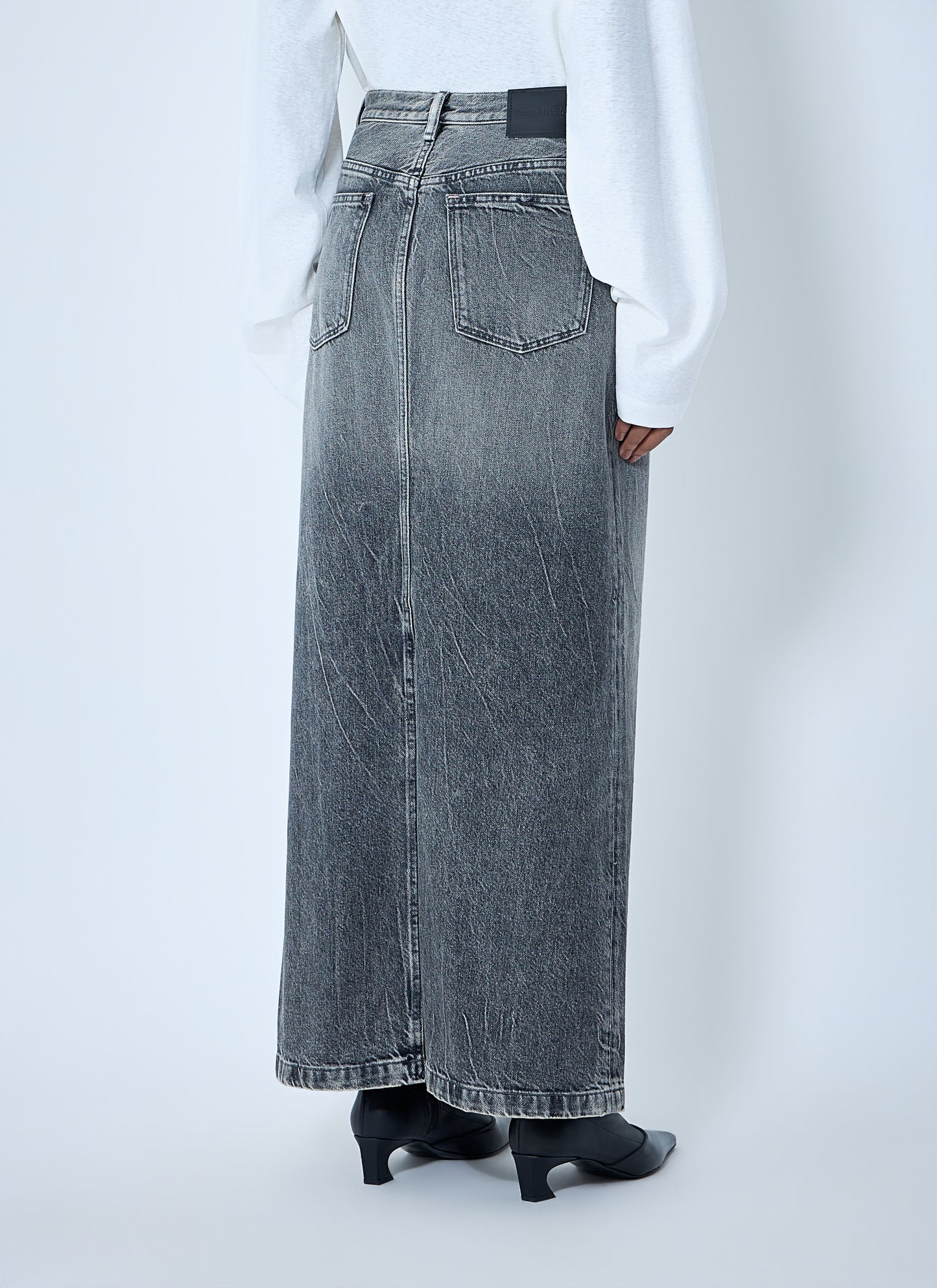 Acne Studios Women Denim Maxi Skirt ACNE STUDIOS
