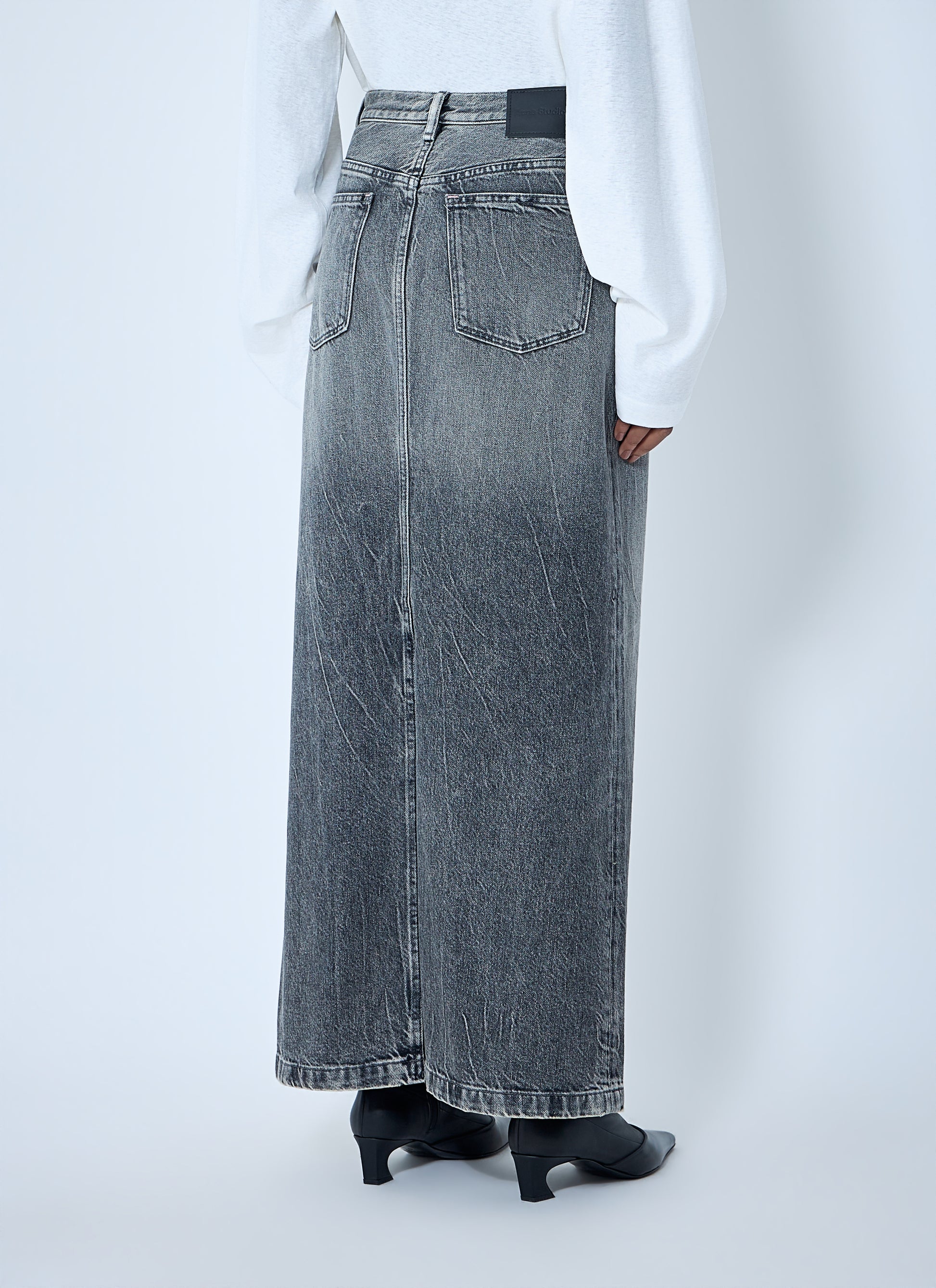 Acne Studios Women Denim Maxi Skirt ACNE STUDIOS