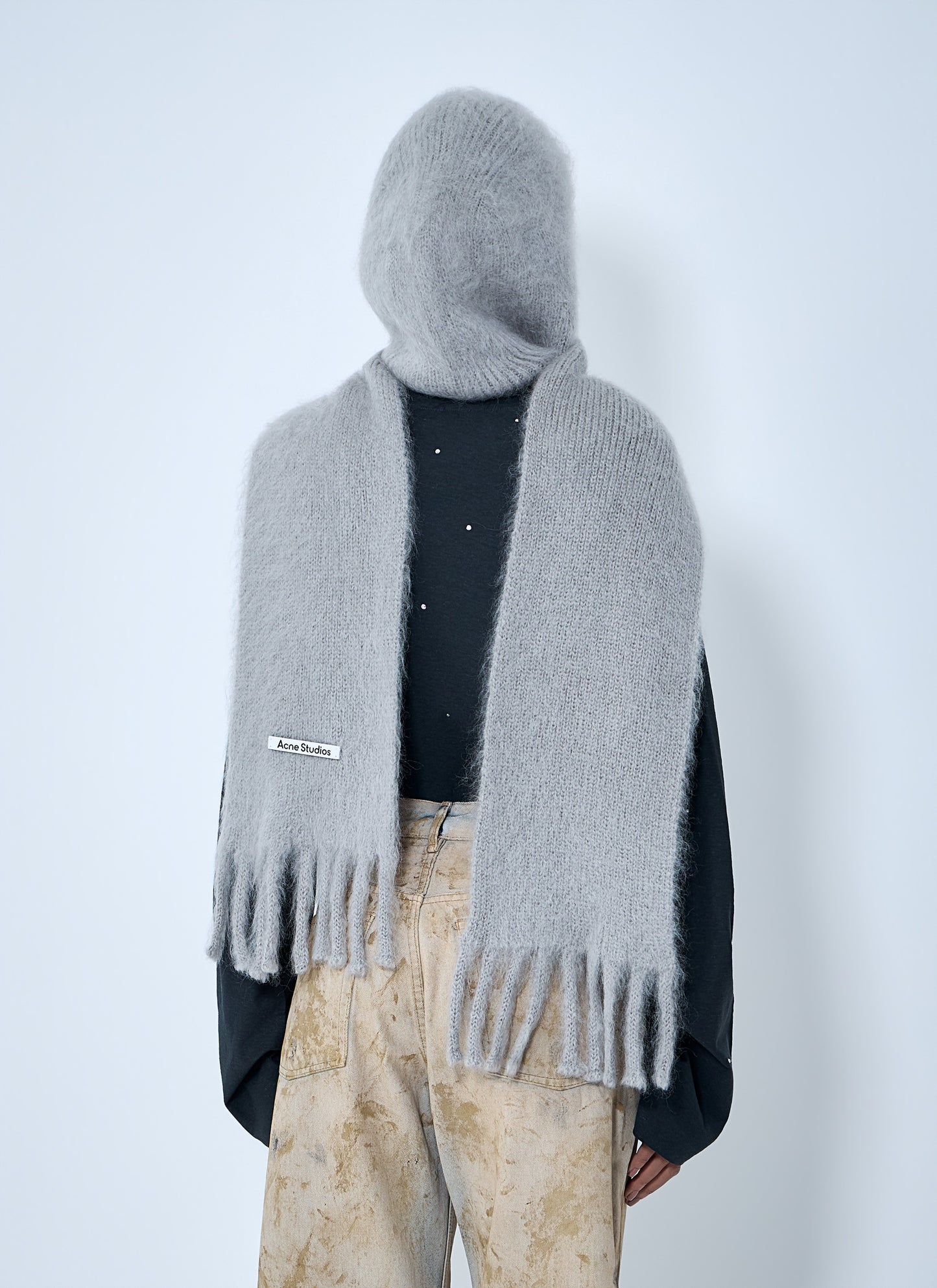 Acne Studios Women Fringed Wool Scarf ACNE STUDIOS
