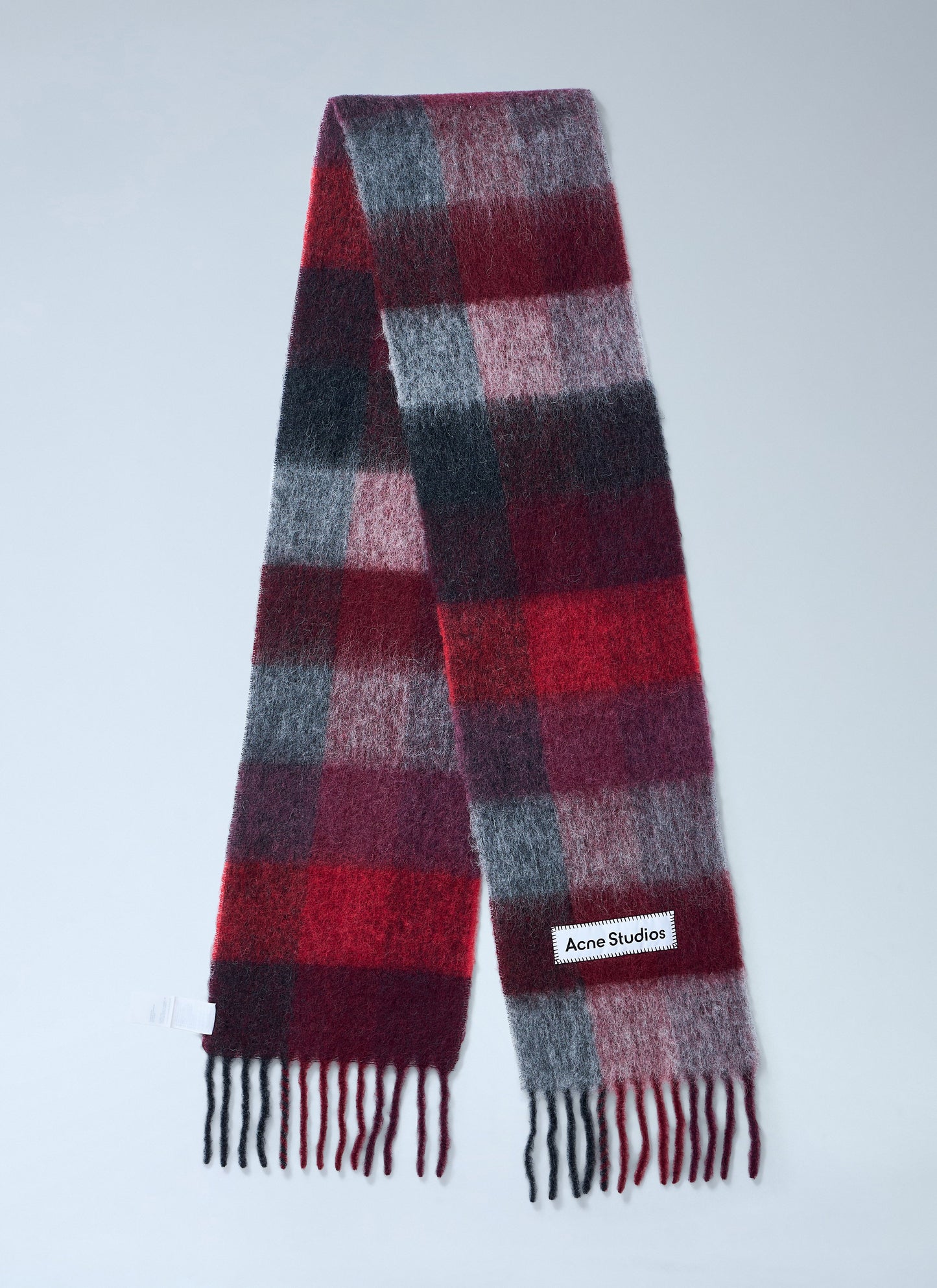 Acne Studios Women Wool-Blend Fringed Scarf ACNE STUDIOS