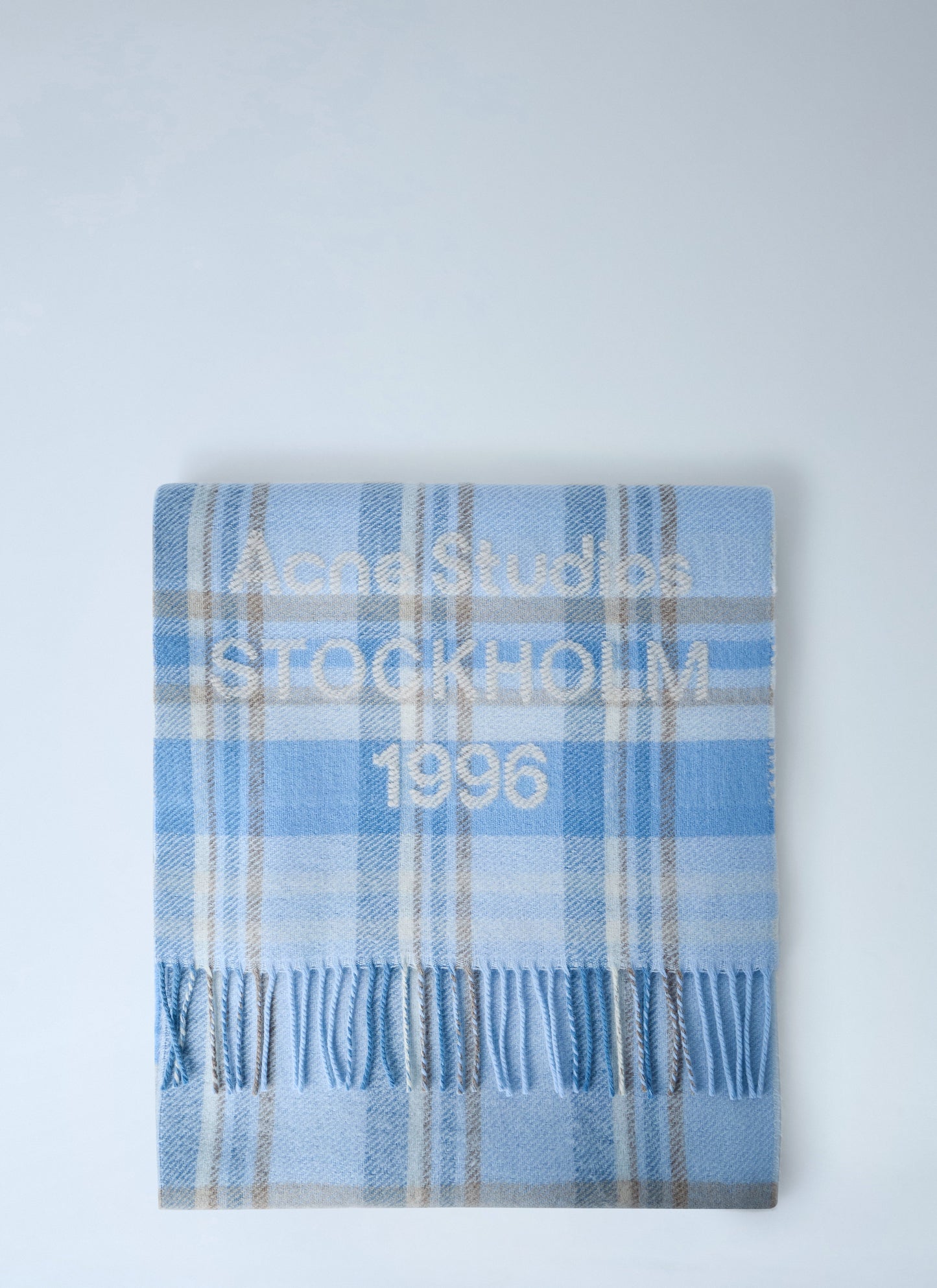 Acne Studios Women Plaid Wool Scarf ACNE STUDIOS