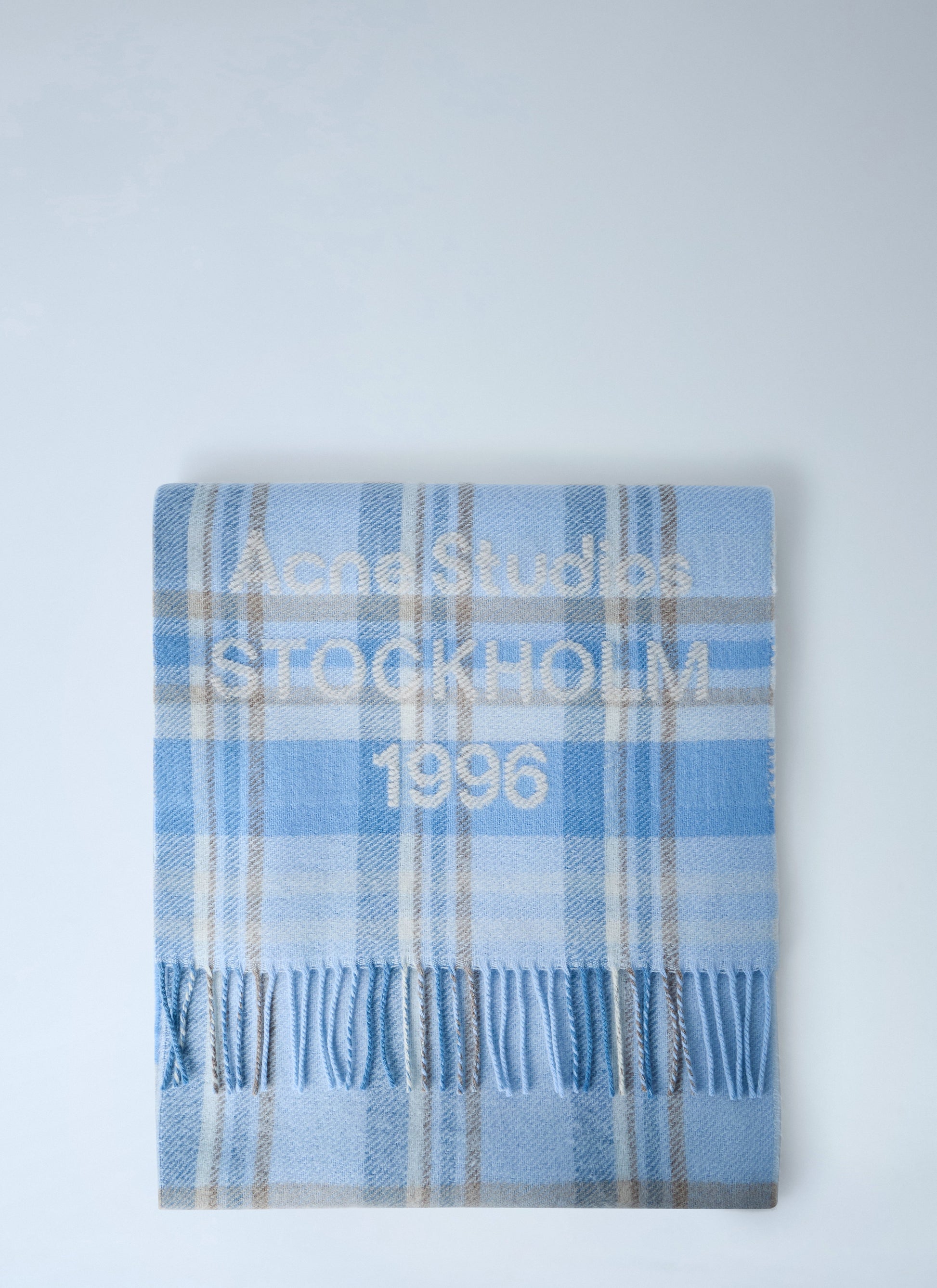 Acne Studios Women Plaid Wool Scarf ACNE STUDIOS