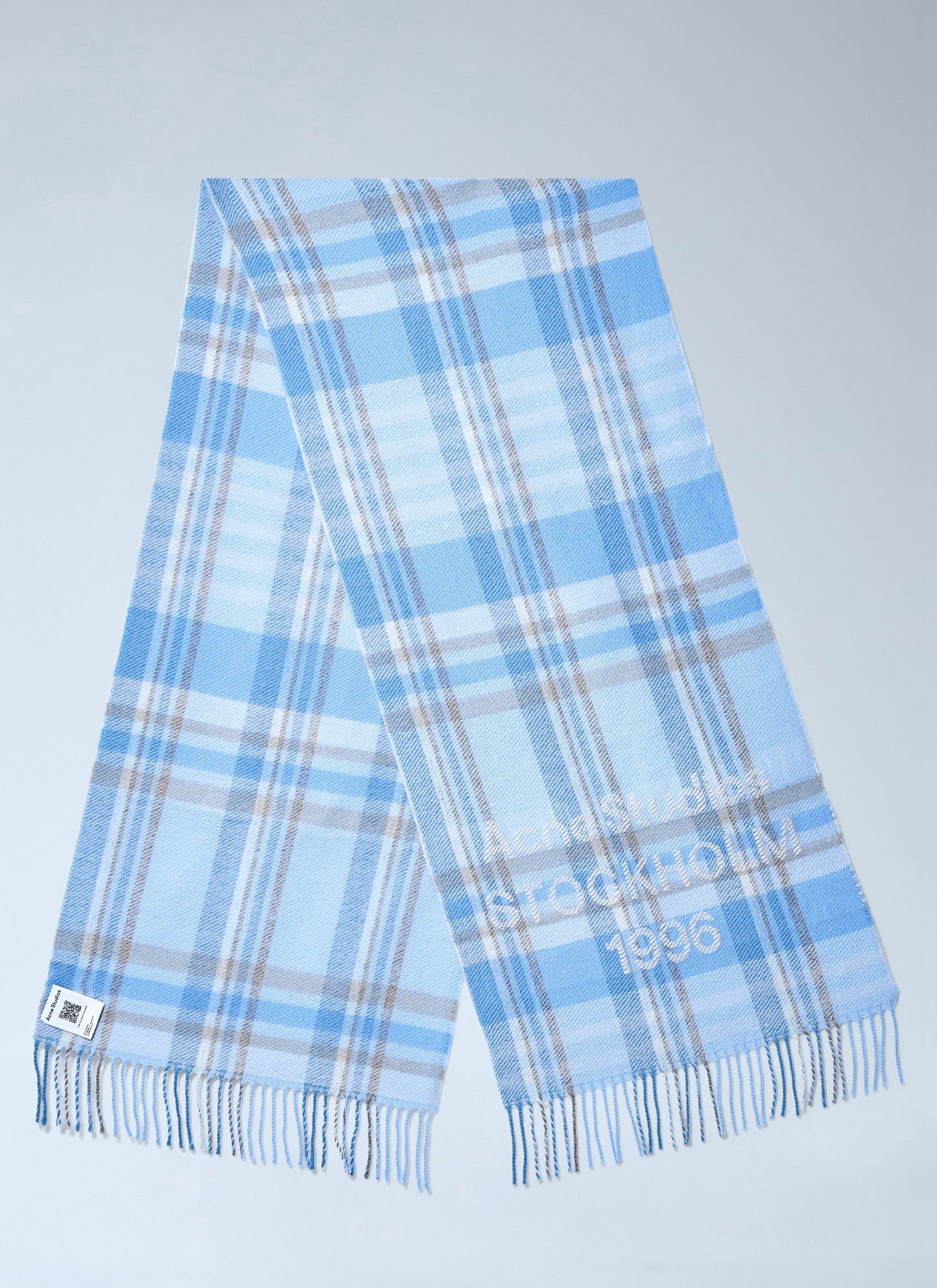 Acne Studios Women Plaid Wool Scarf ACNE STUDIOS