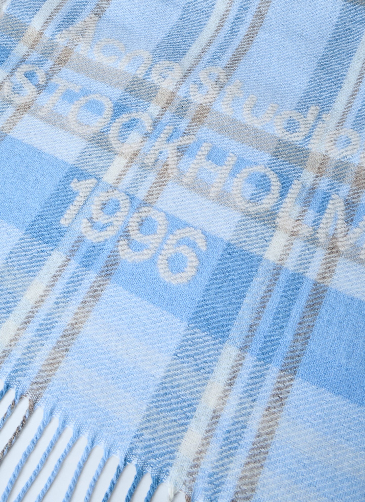 Acne Studios Women Plaid Wool Scarf ACNE STUDIOS