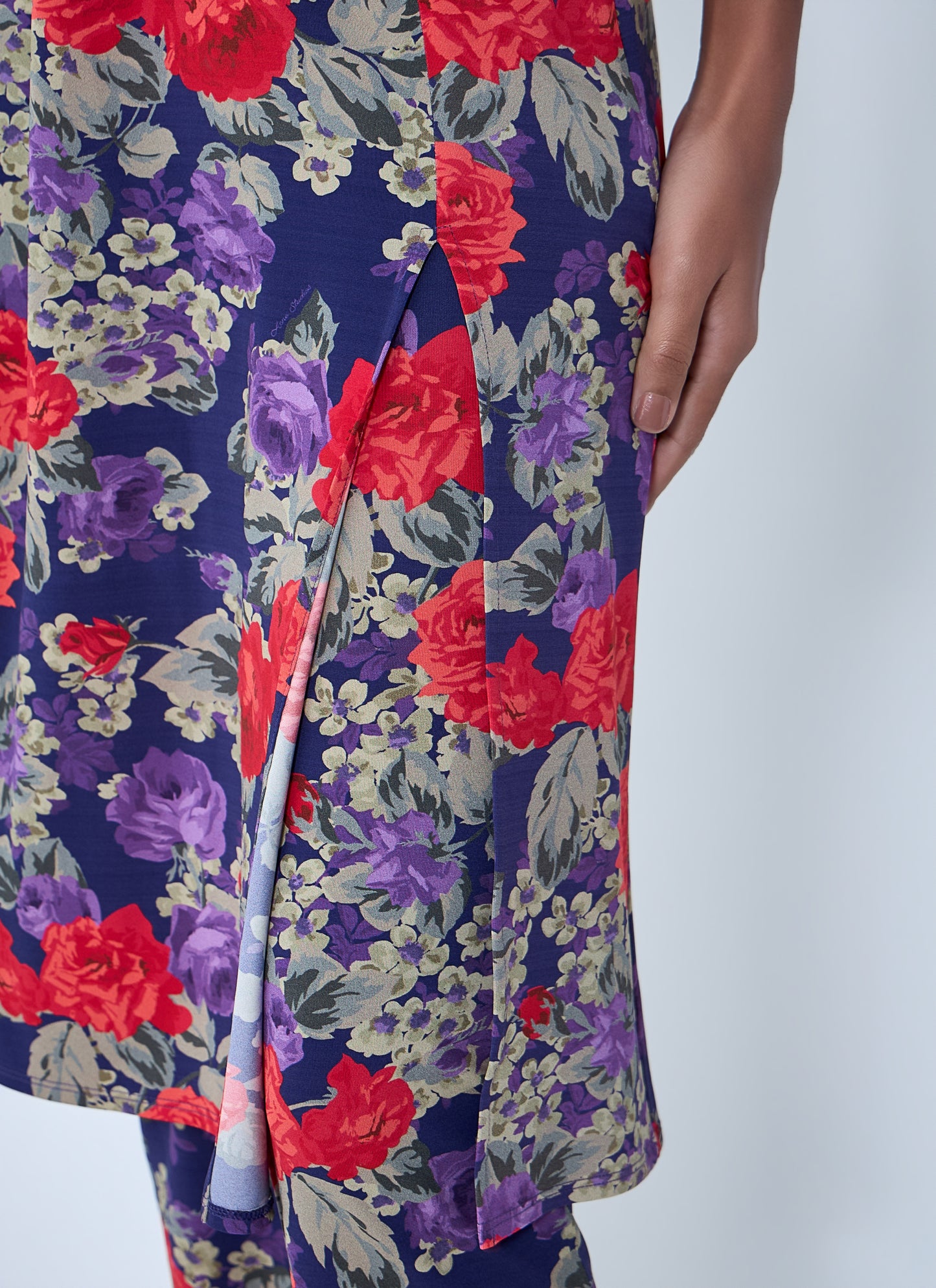 Acne Studios Women Floral Print Layered Skirt Pants ACNE STUDIOS