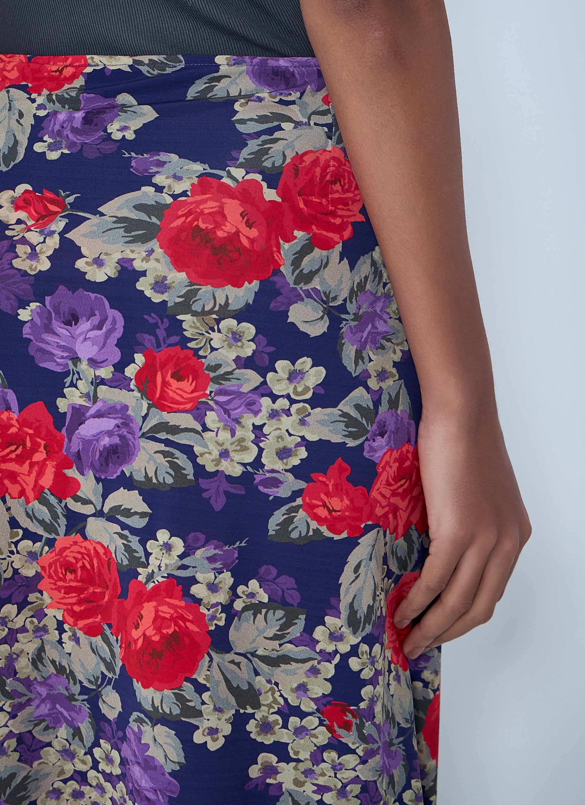 Acne Studios Women Floral Print Layered Skirt Pants ACNE STUDIOS