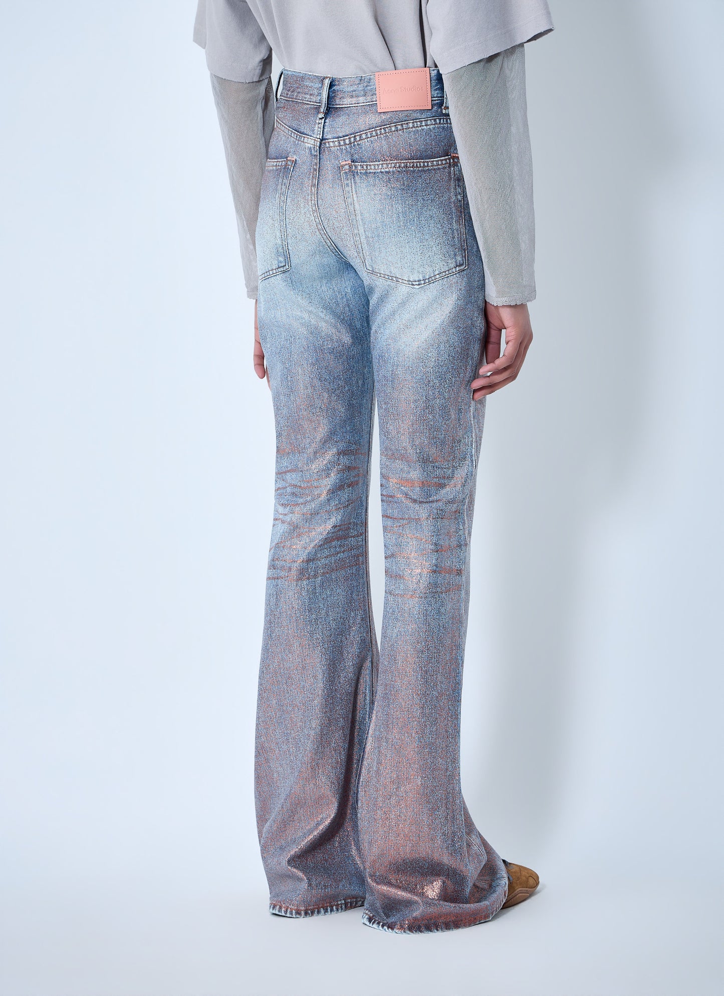 Acne Studios Women Fitted Glitter Jeans ACNE STUDIOS