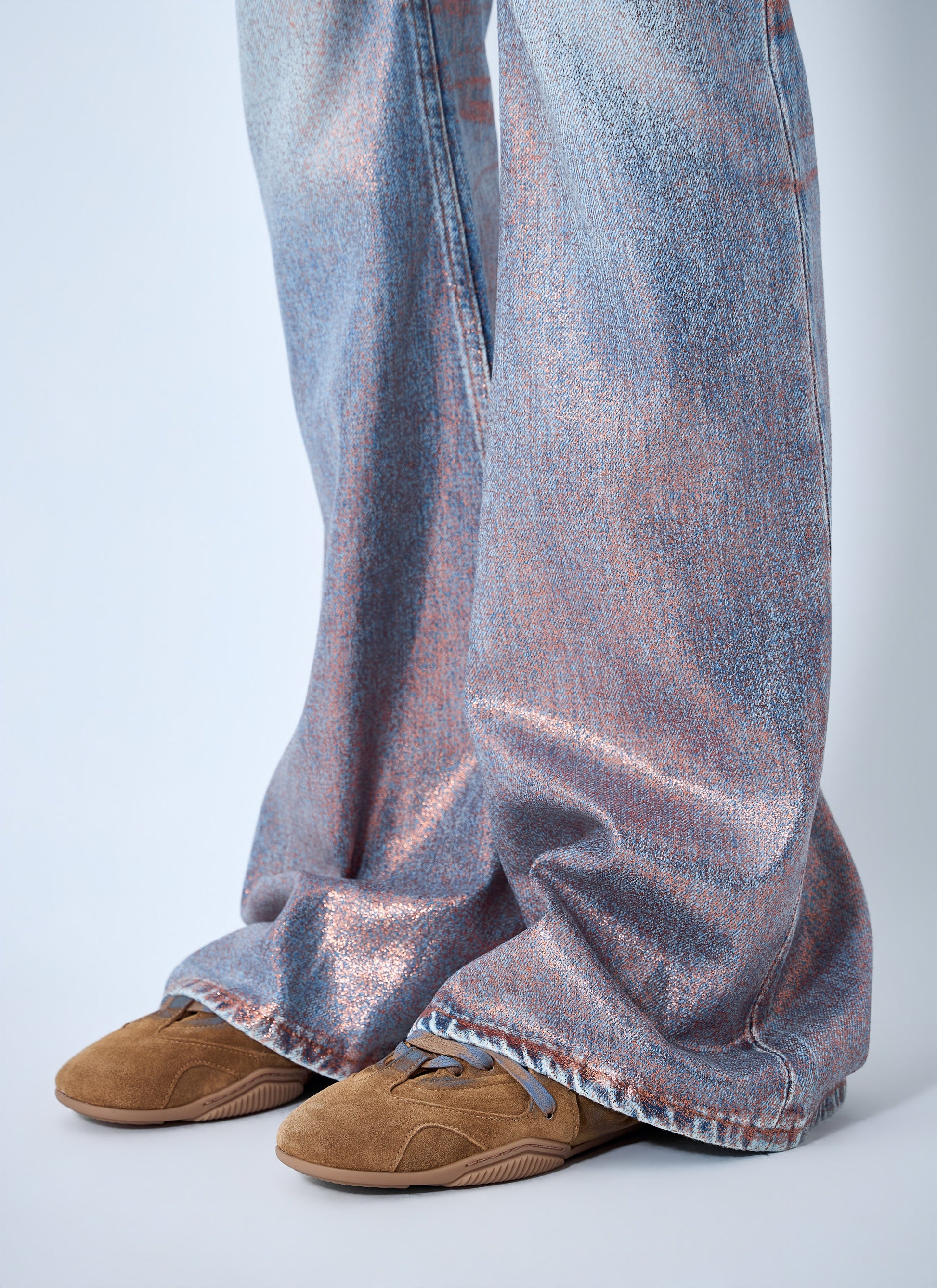 Acne Studios Women Fitted Glitter Jeans ACNE STUDIOS
