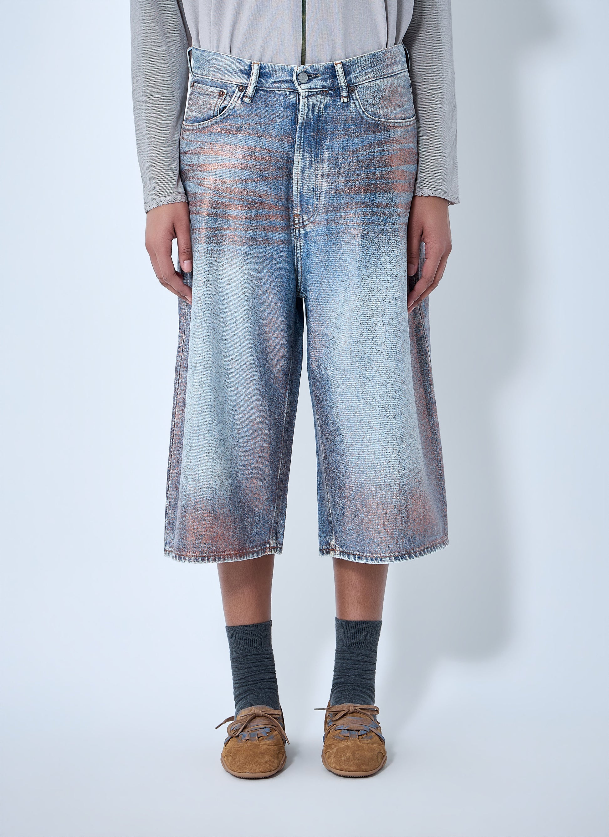 Acne Studios Women Denim Shorts ACNE STUDIOS