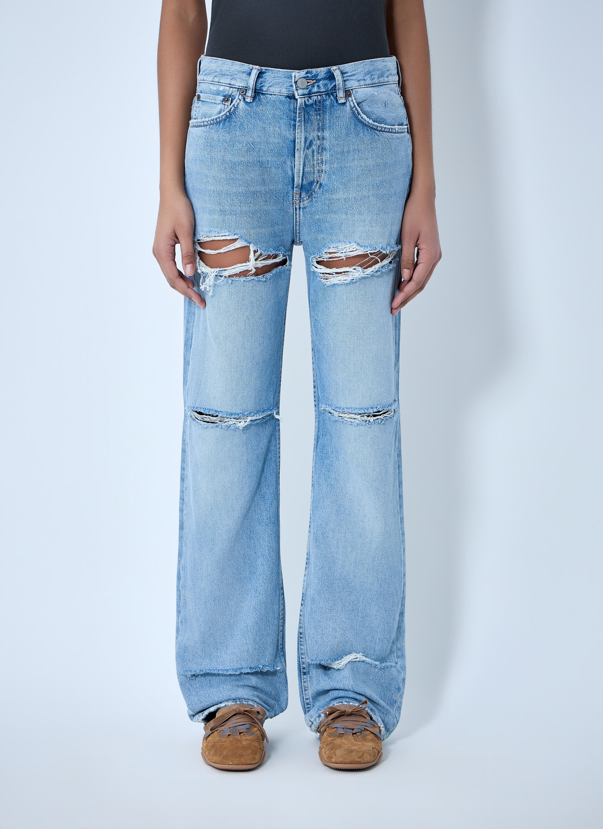 Acne Studios Women Vintage Effect Jeans ACNE STUDIOS