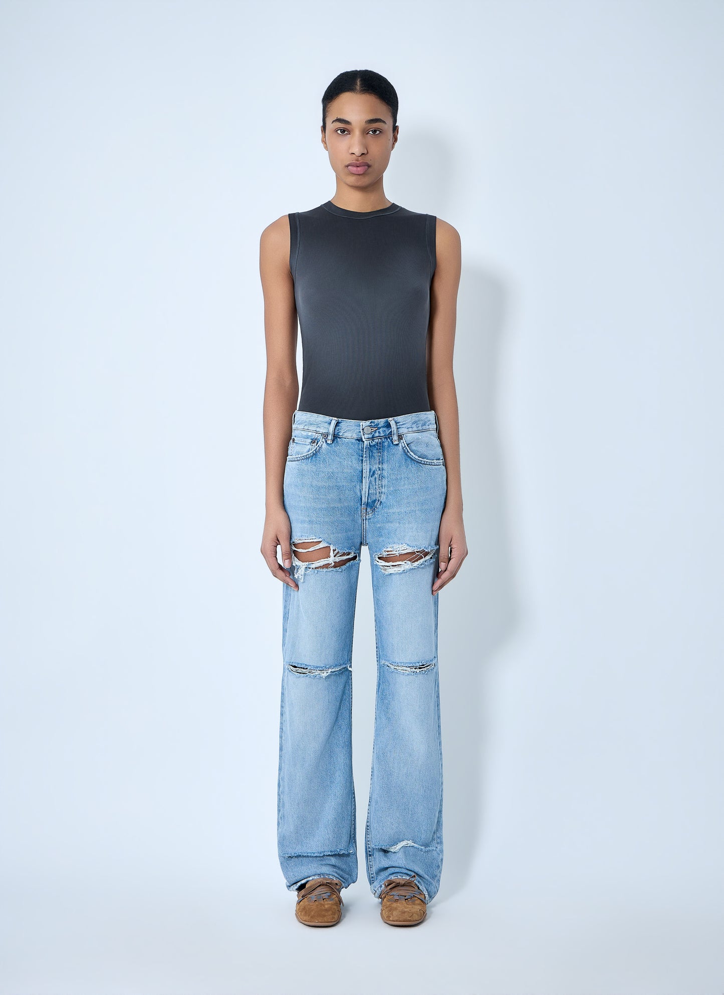 Acne Studios Women Vintage Effect Jeans ACNE STUDIOS