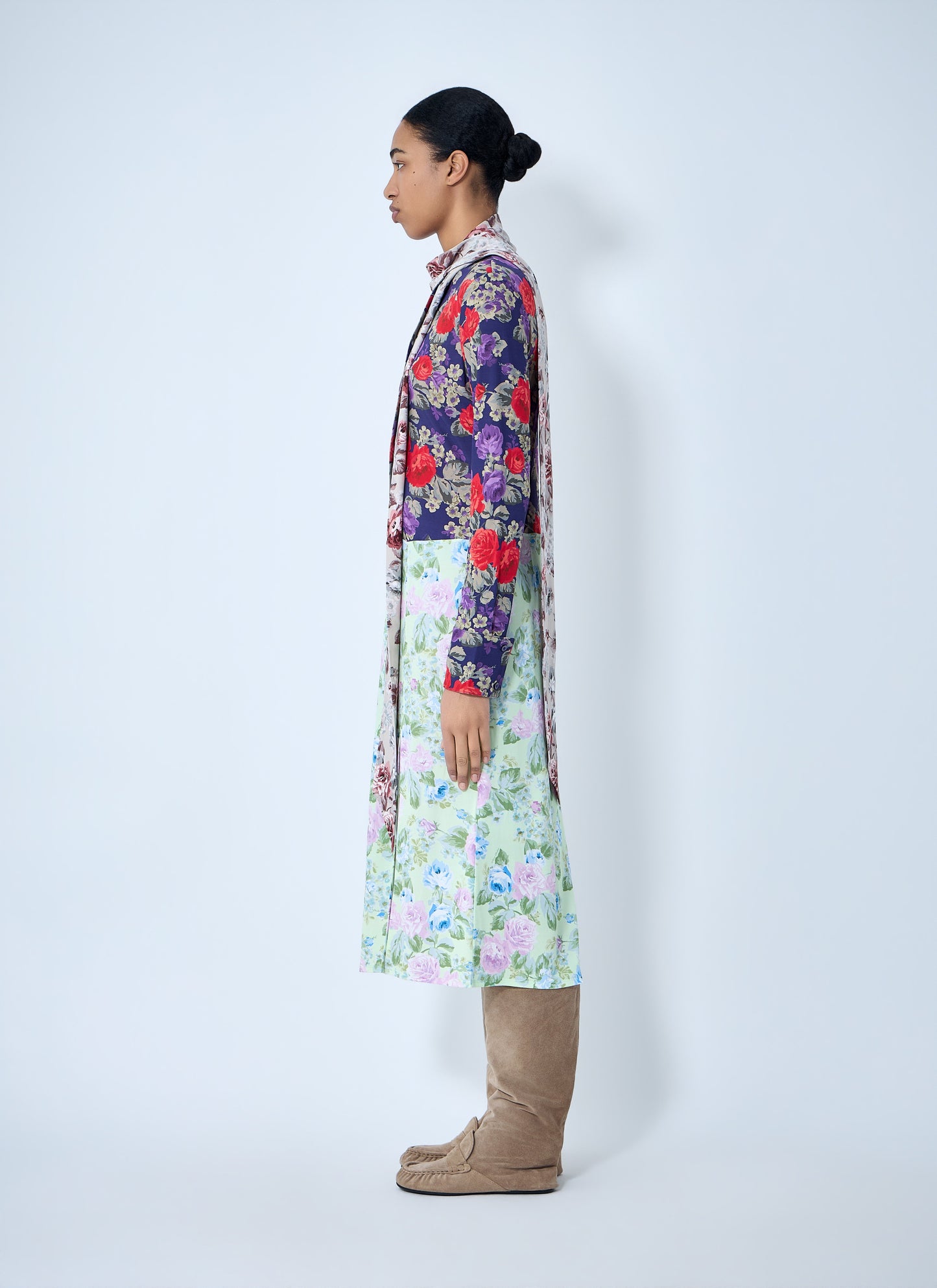 Acne Studios Women Floral Printed Midi Dress ACNE STUDIOS