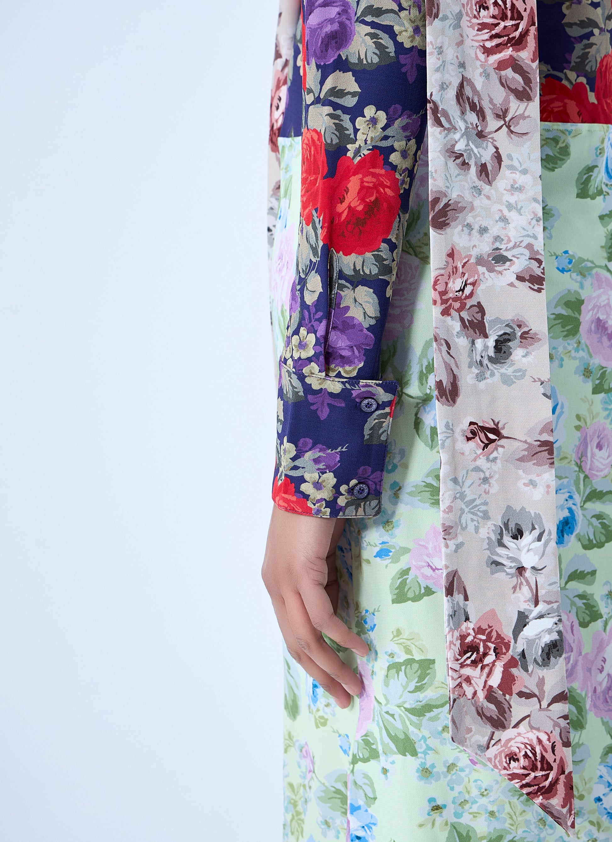 Acne Studios Women Floral Printed Midi Dress ACNE STUDIOS